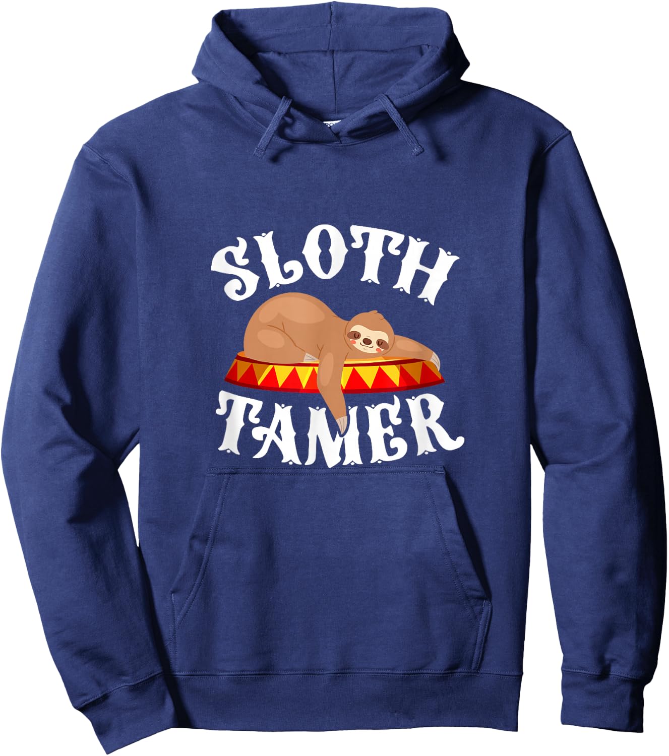 Sloth Tamer Circus Carnival Costume Lazy Sloths Hoodie - Hoodie | Navy