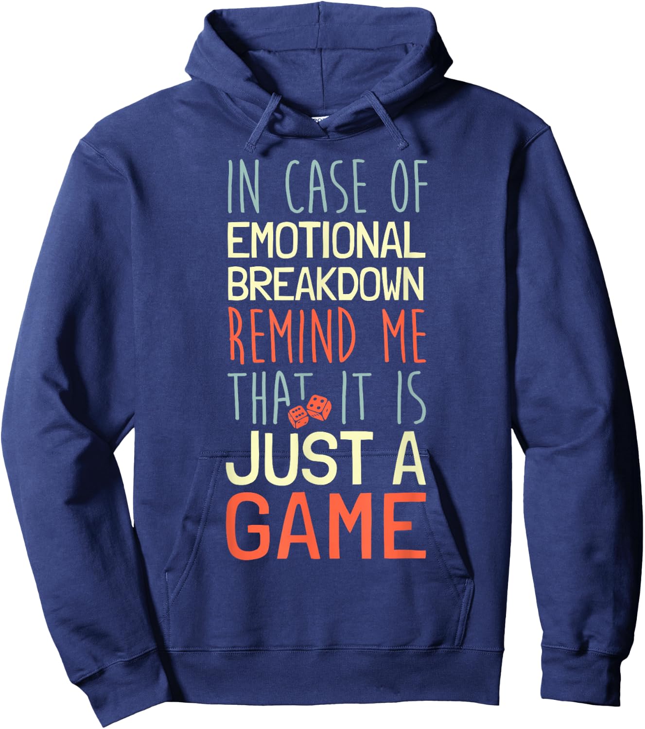Funny Family Board Game Night Hoodie - Hoodie | Navy