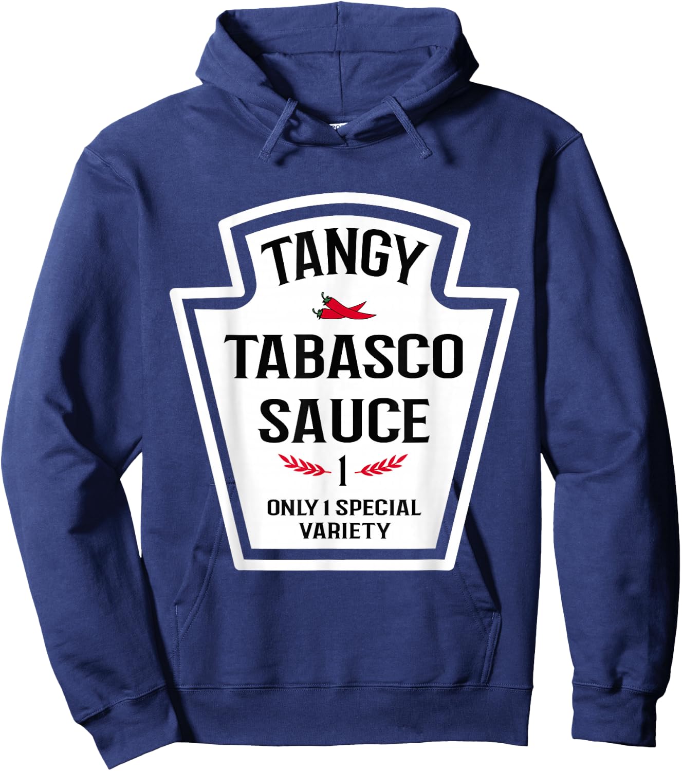 Tangy Tabasco Sauce Group Family Spice Mix , red Hoodie - Hoodie | Navy