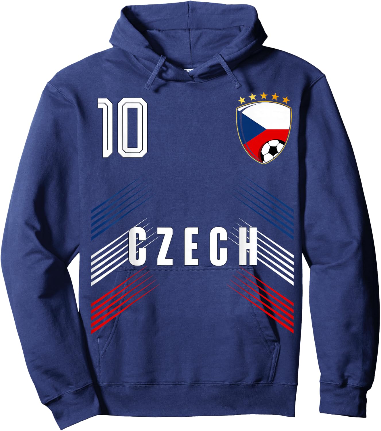 Czech Republic Flag Czechia Pride Lovers Hoodie - Hoodie | Navy