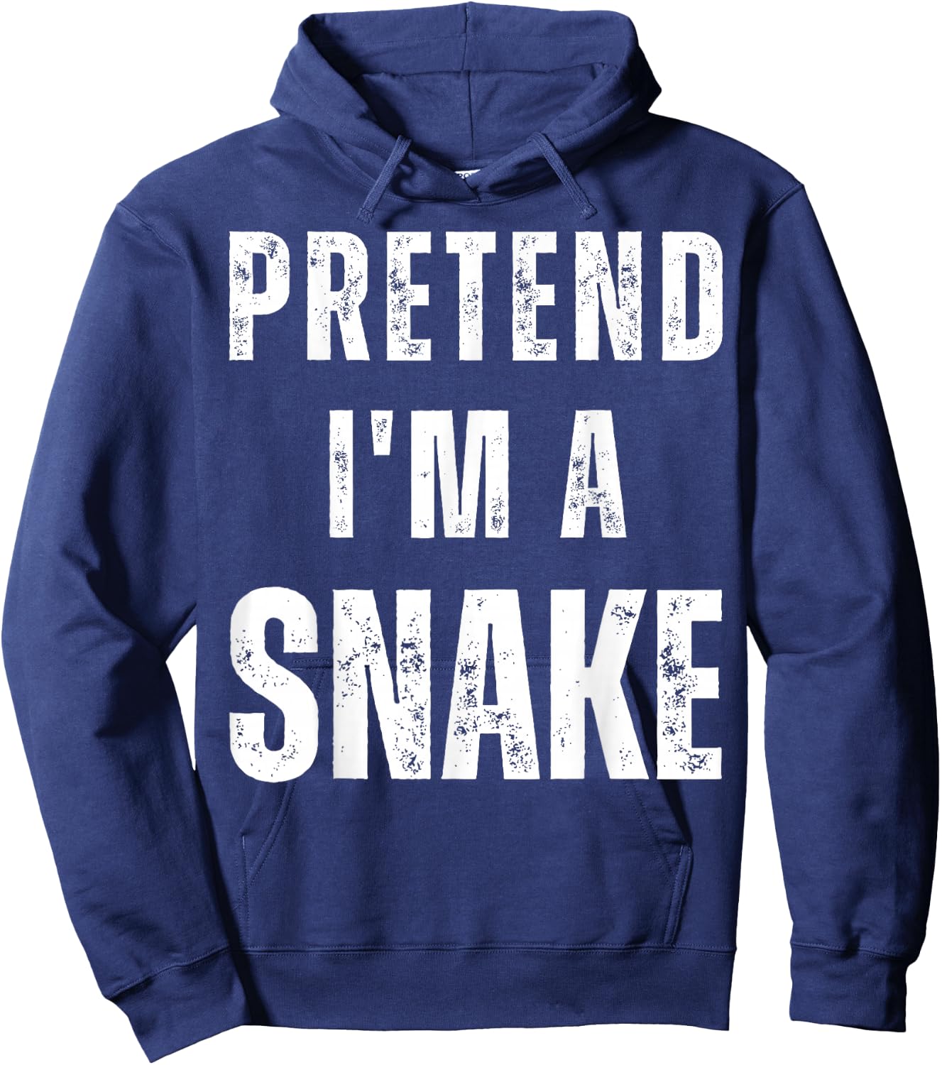 Funny Halloween Costume - Pretend I'm a Snake Hoodie - Hoodie | Navy