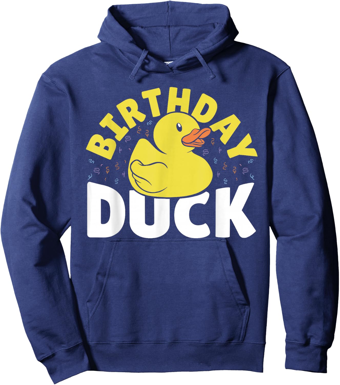 Rubber Duck Birthday Kids - Boy Girl Quack Birthday Duck Hoodie - Hoodie | Navy