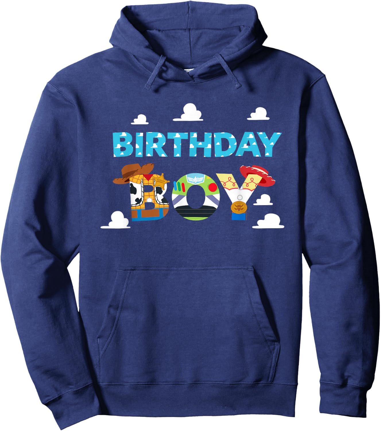 Disney and Pixar’s Toy Story Clouds Birthday Boy Hoodie - Hoodie | Navy