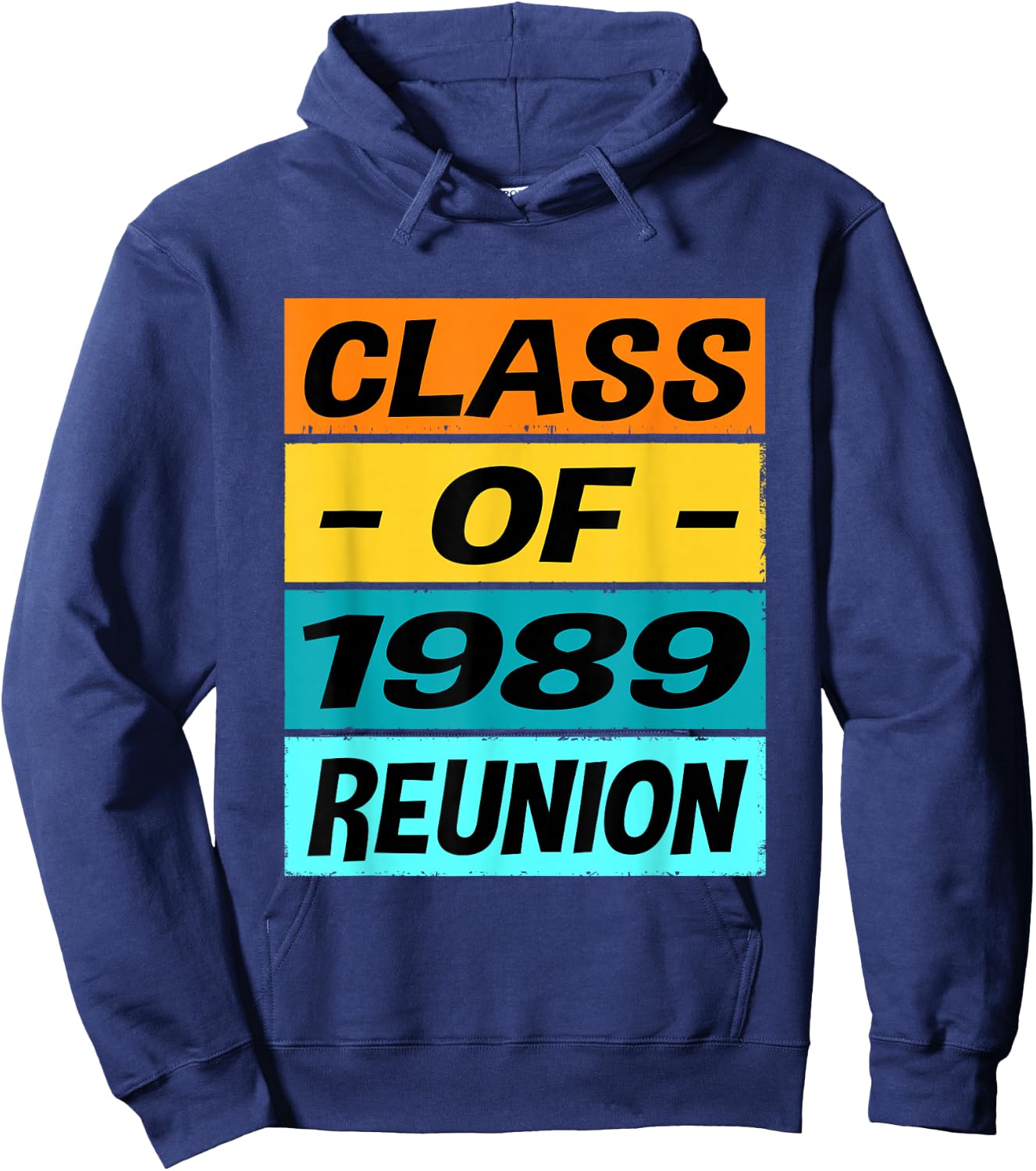 Retro Class of 1989 Shirt Reunion Shirt Group Class of 89 Hoodie - Hoodie | Navy