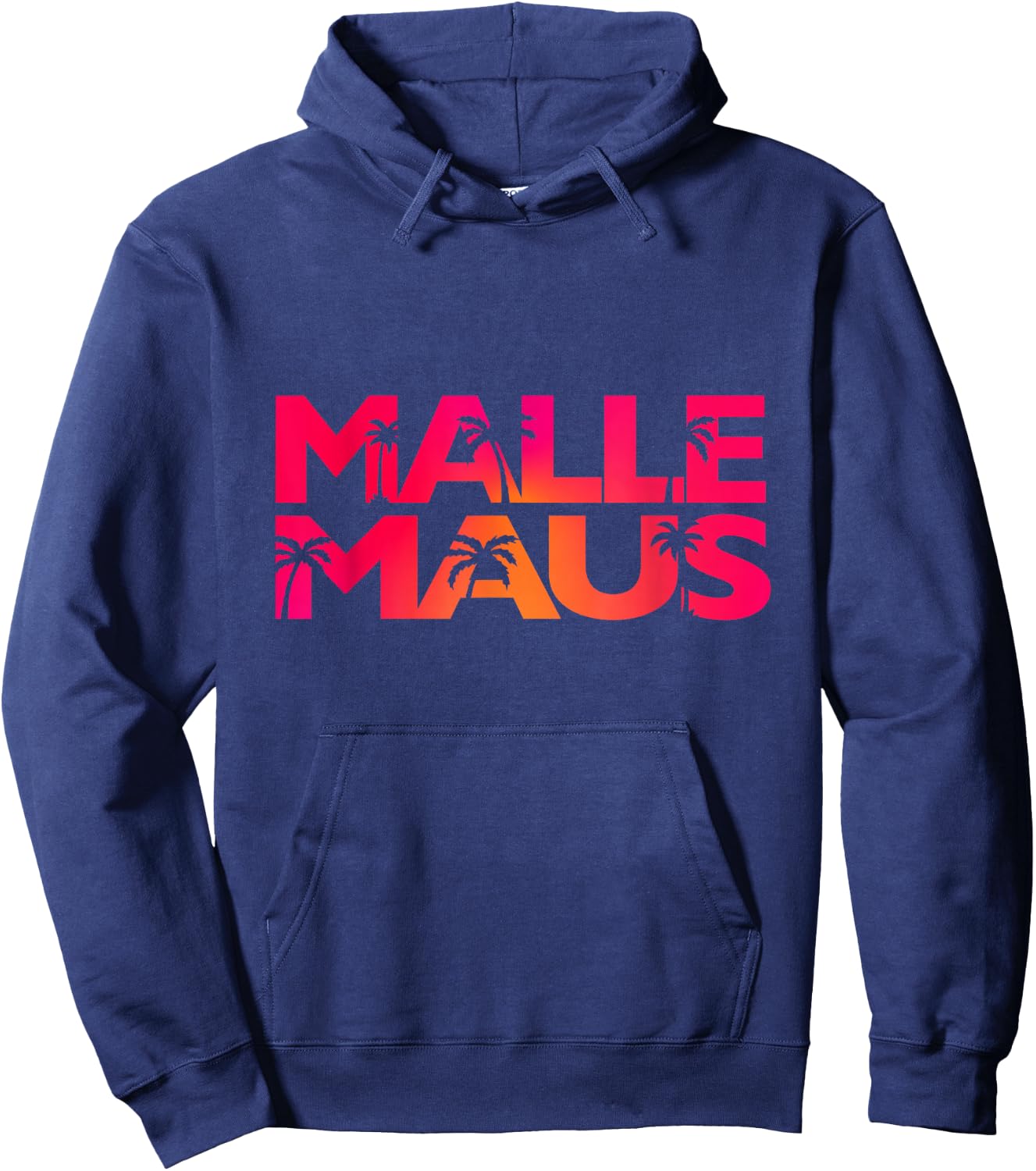 Malle Maus - Mallorca Party Outfit Junggesellinnenabschied Hoodie - Hoodie | Navy