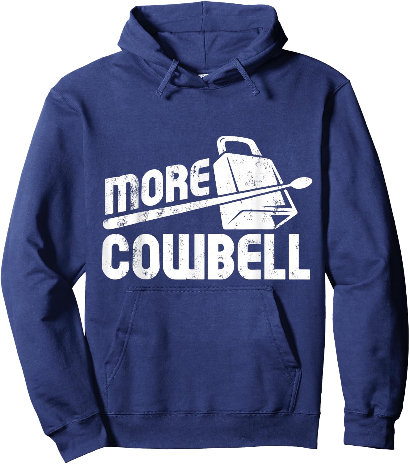 Cow Bell Cowbell Gifts Vintage Funny Drummer Cowbell Hoodie - Hoodie | Navy