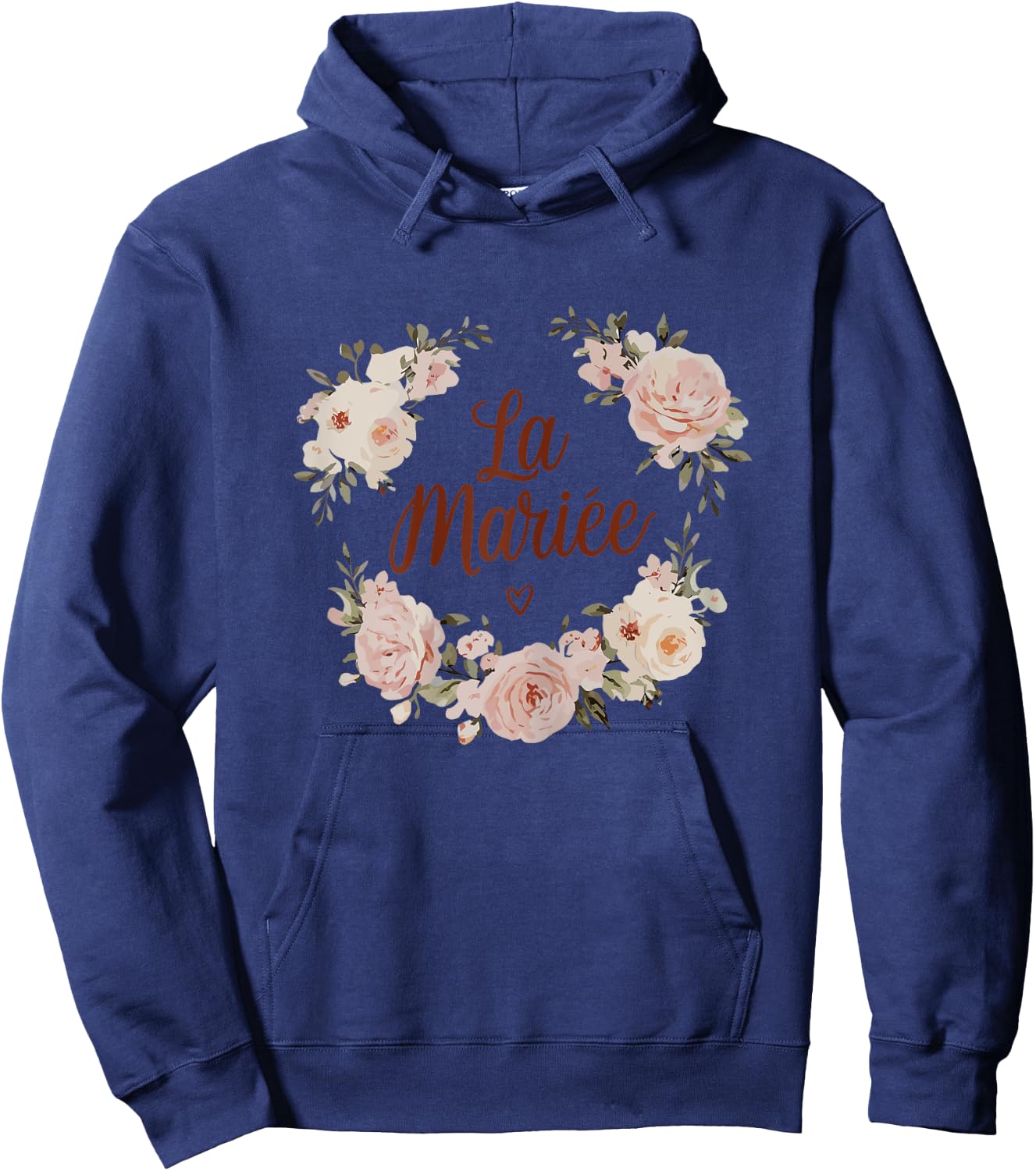 Women's EVJF Custom Team Bride Team Bride Witness Wedding , white, Female X-Small Hoodie - Hoodie | Navy