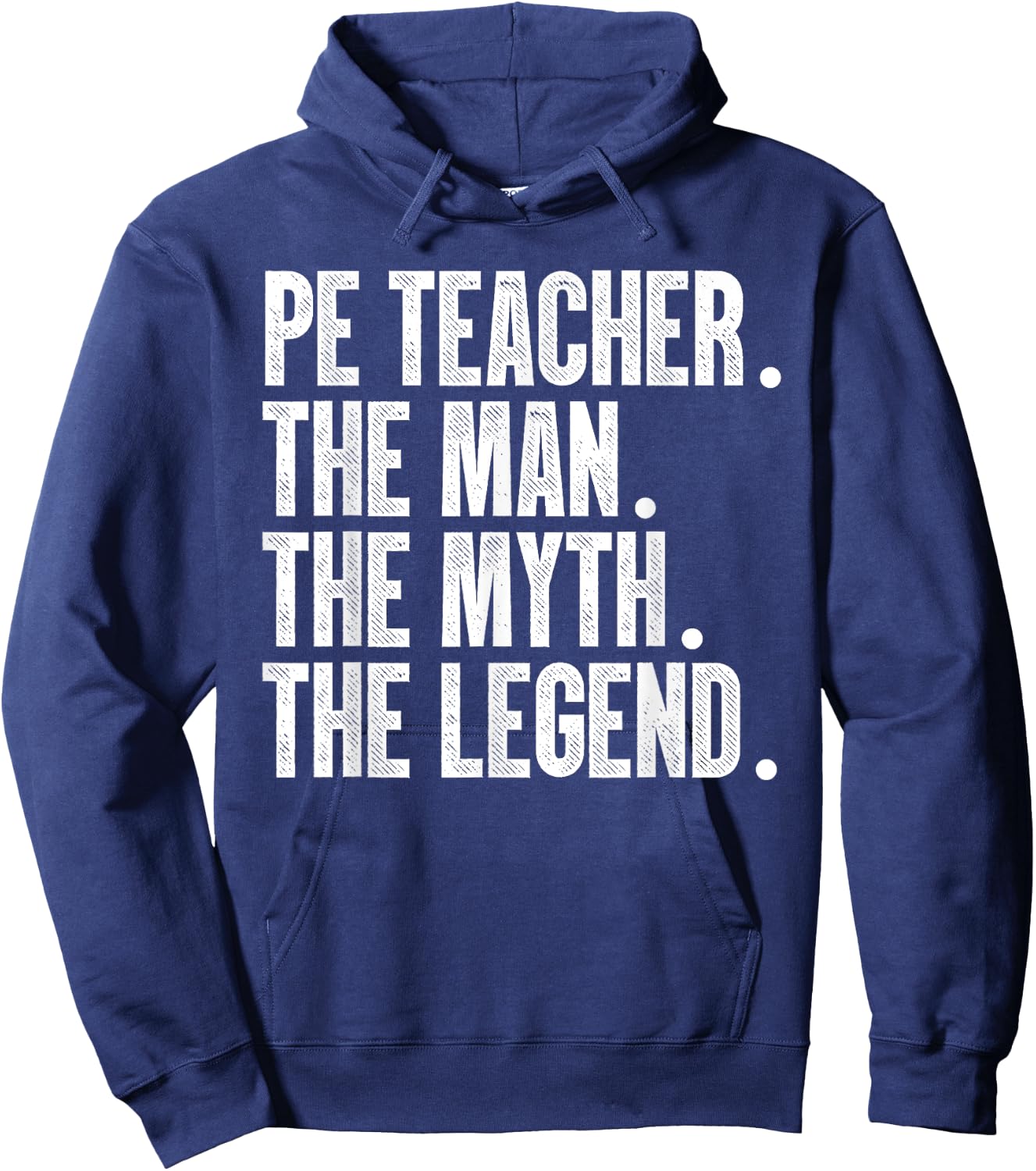 Cool PE Teacher Art Boys Physical Education Teacher Hoodie - Hoodie | Navy