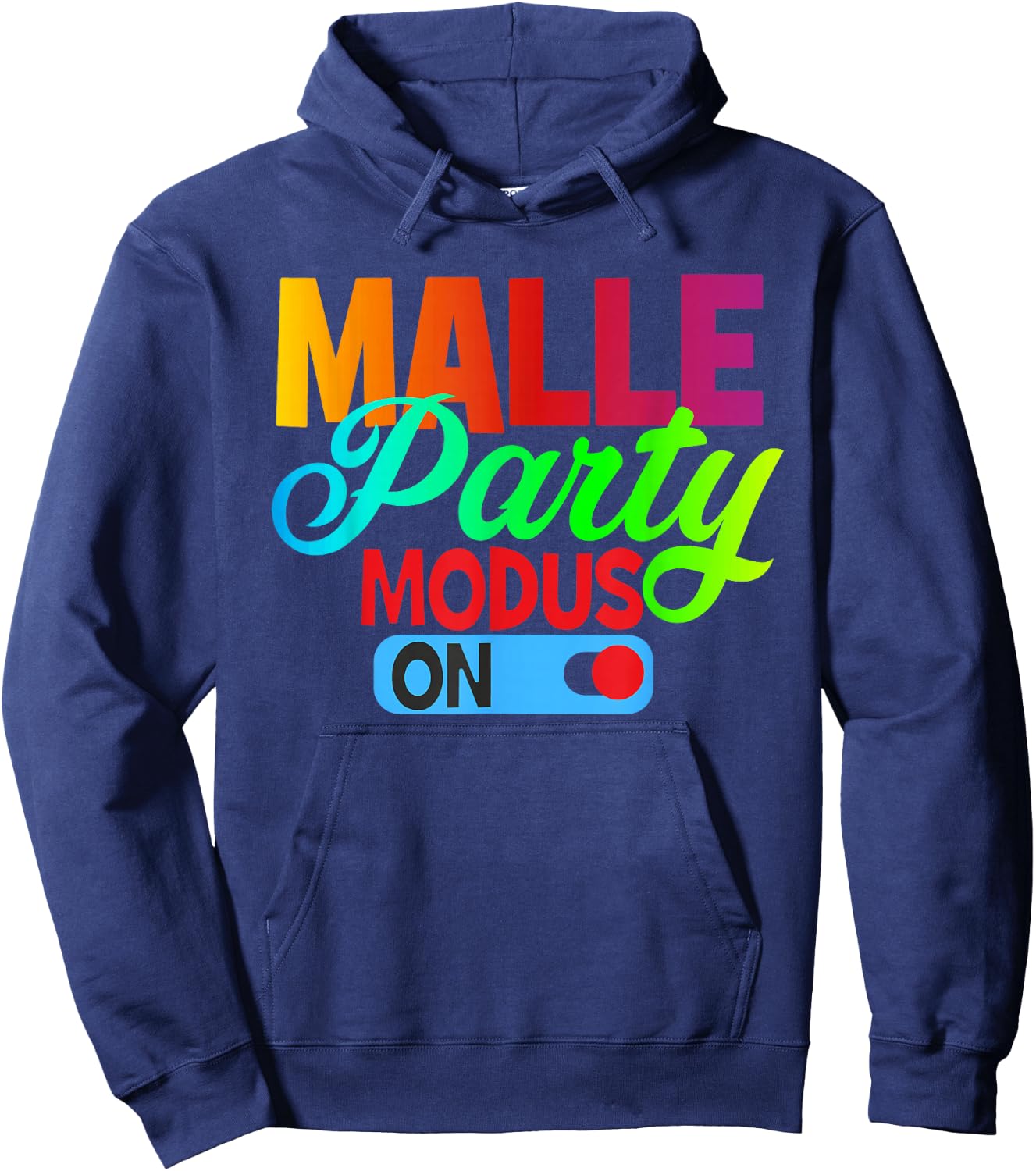 Costume Mallorca Party Malle Party Outfit Malle Accessories , black Hoodie - Hoodie | Navy