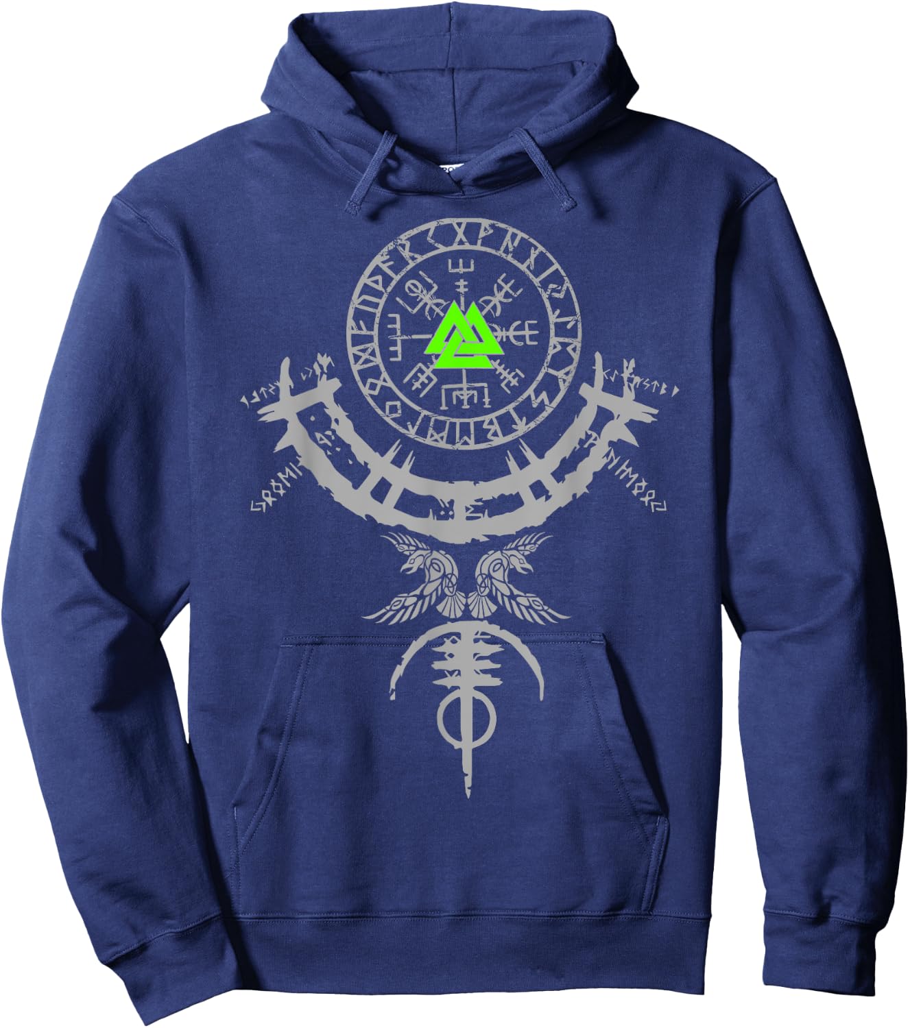 Viking Valhalla Valhalla Men's Women's Hoodie - Hoodie | Navy