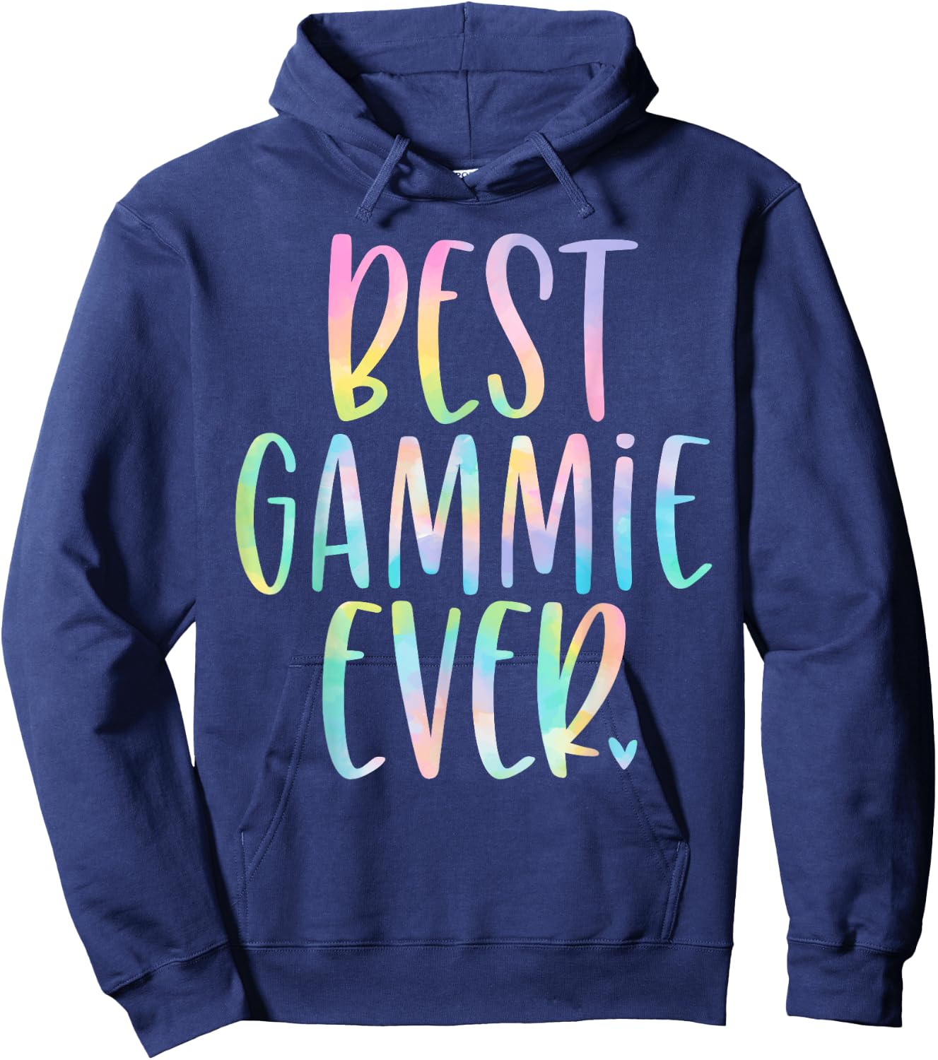 Best Gammie Ever Gifts Mother's Day Tie Dye Hoodie - Hoodie | Navy