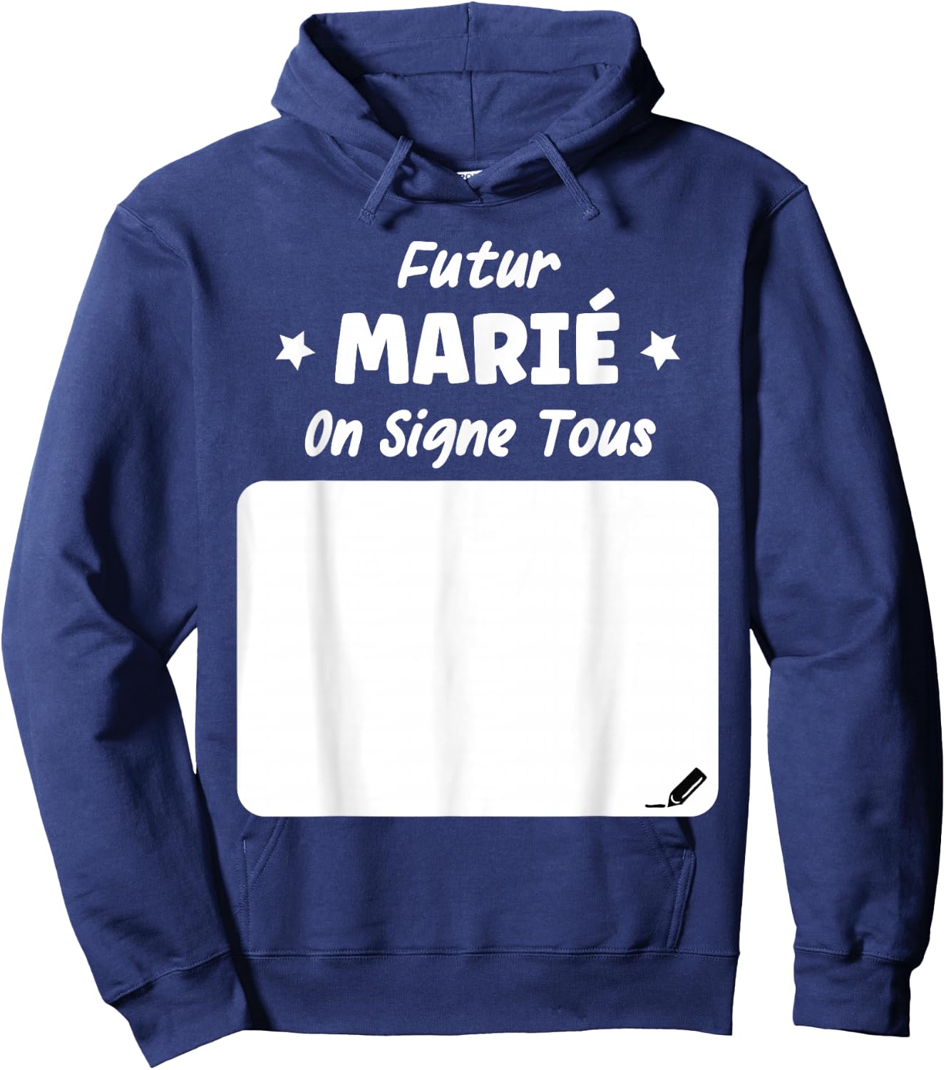 EVG Bachelor Party To Be Bride To Be Signed , Black Hoodie - Hoodie | Navy