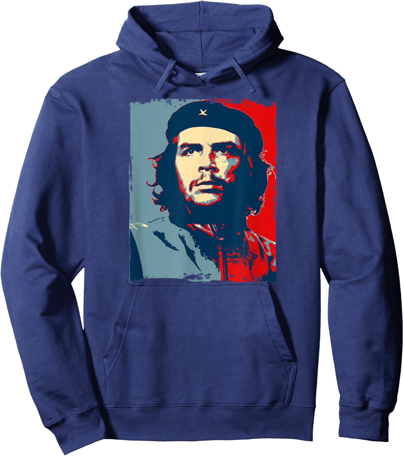 Revolution Ernesto Che Guevara Guerrilla Fighter Poster Hoodie - Hoodie | Navy