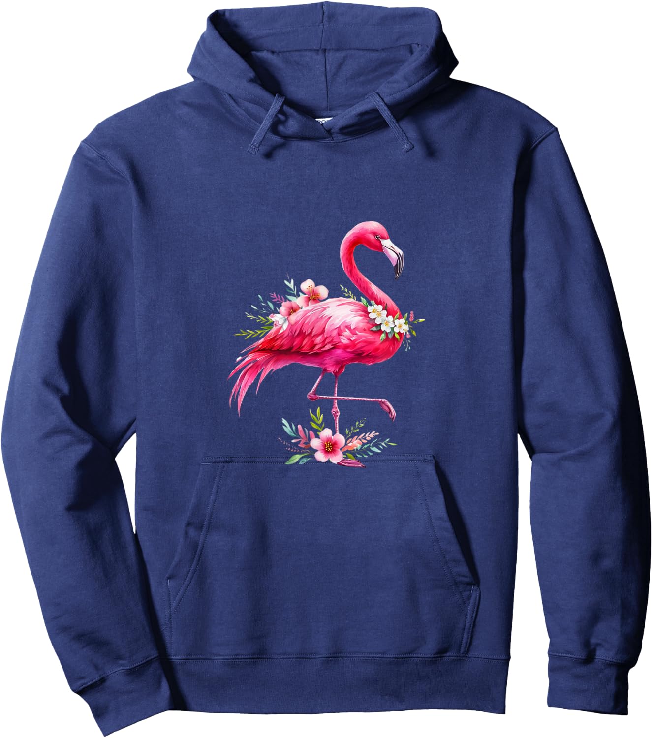 Flamingo Costume, Pink Flamingo, Flamingo , black Hoodie - Hoodie | Navy