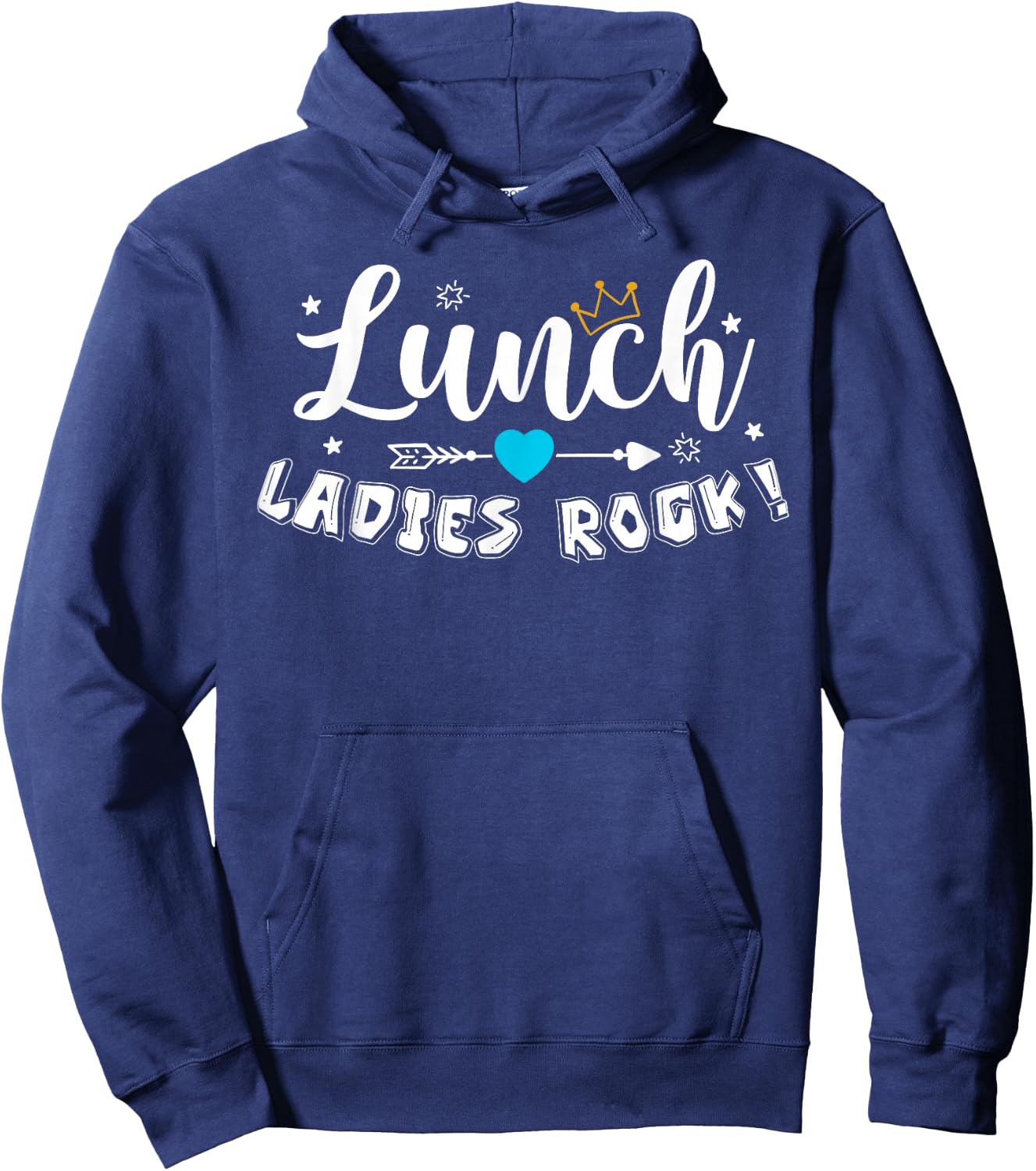 Lunch Ladies Rock Lunch Lady Squad Back to School Gifts Hoodie - Hoodie | Navy