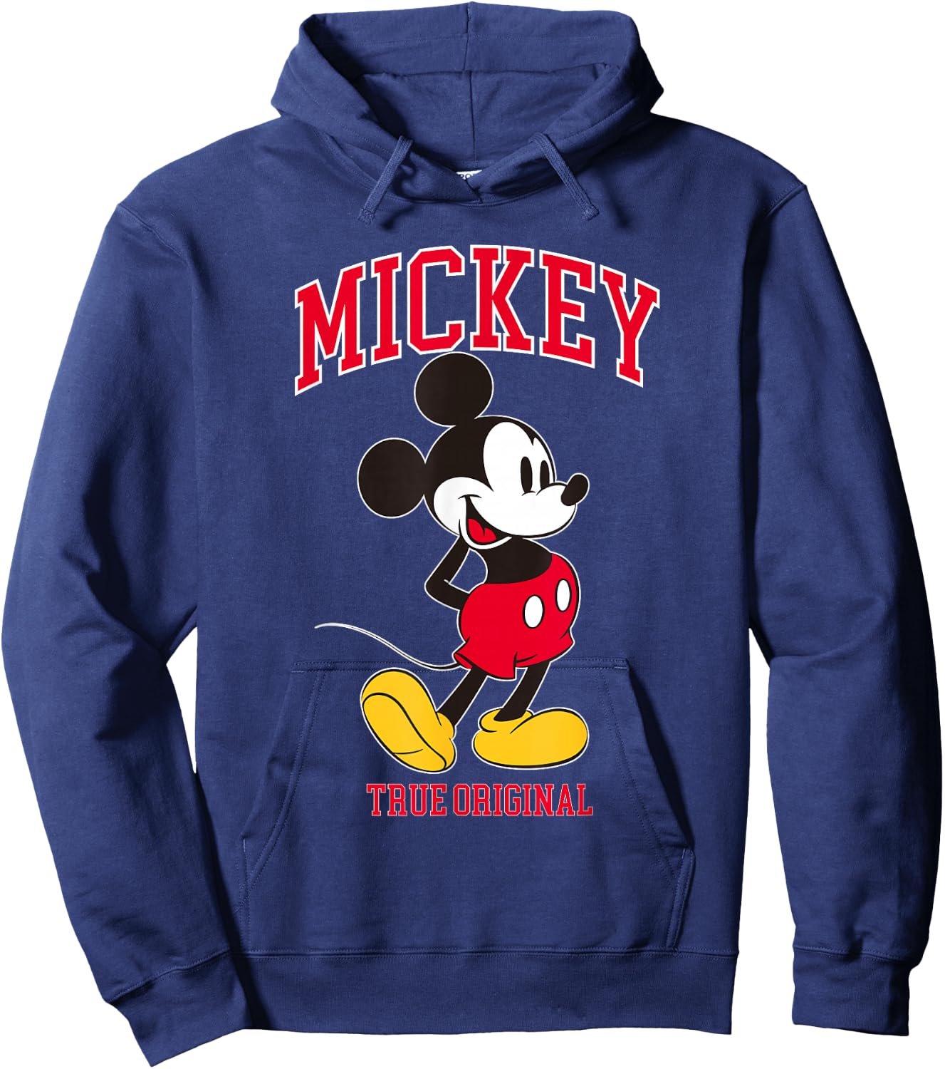 Disney Mickey And Friends Mickey Mouse '28 Football Style Hoodie - Hoodie | Navy