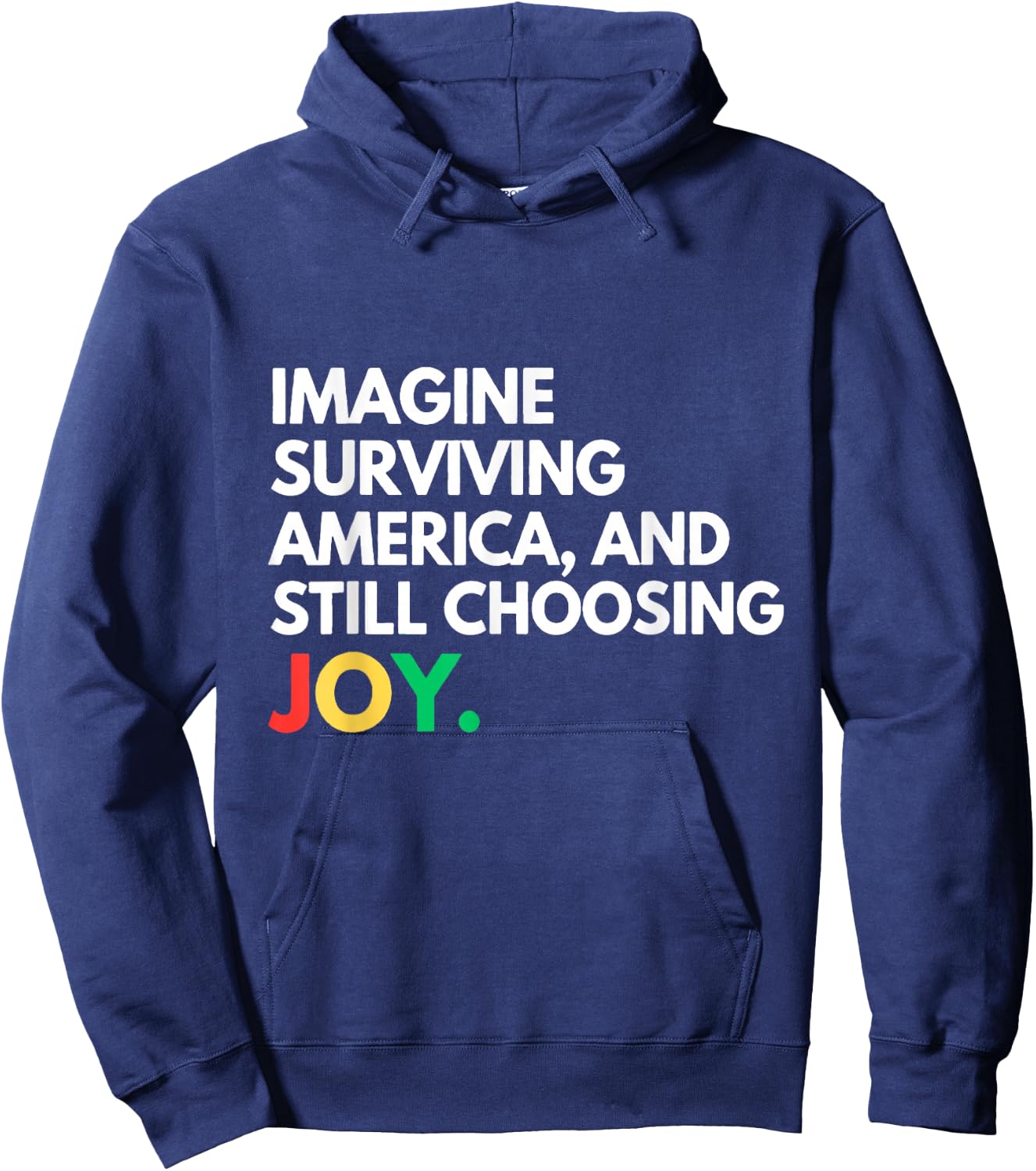 T-Shirt Hoodie - Hoodie | Navy
