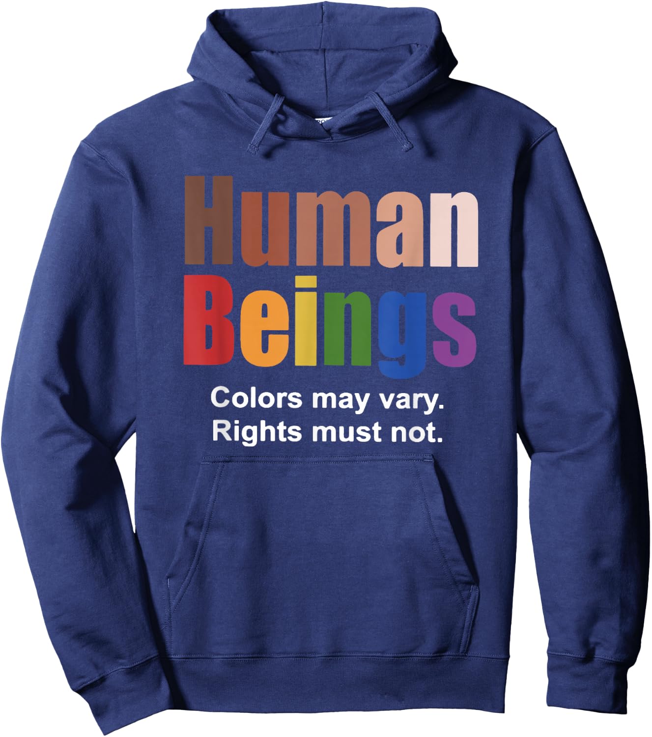 T-Shirt Hoodie - Hoodie | Navy