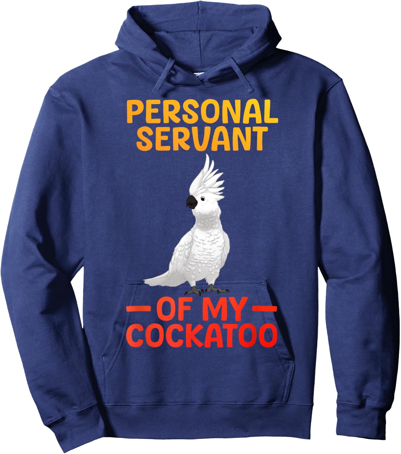 Best Cockatoo Design Women Parrot Lovers Cockatoo Hoodie - Hoodie | Navy