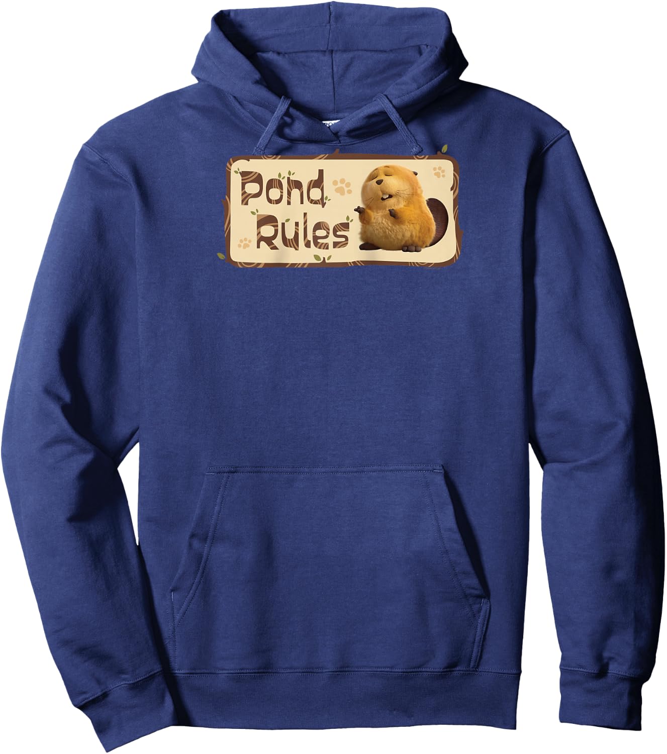Disney and Pixar's Hoppers Loaf Pond Rules Raglan Baseball Hoodie - Hoodie | Navy