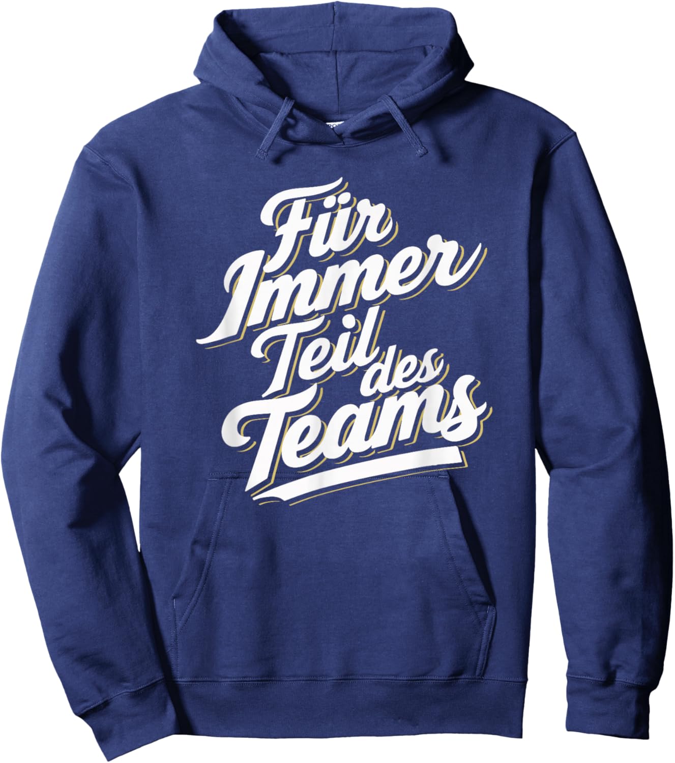Für Immer Teil - Trainer Abschied Ruhestand Danke Fußball Hoodie - Hoodie | Navy