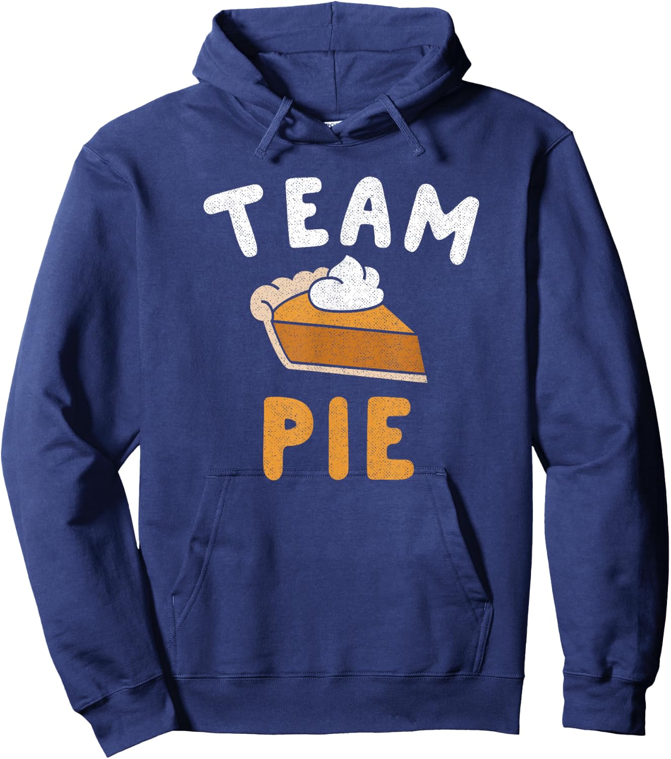 Pumpkin Pie Team Pie Day Thanksgiving Squad Group Hoodie - Hoodie | Navy