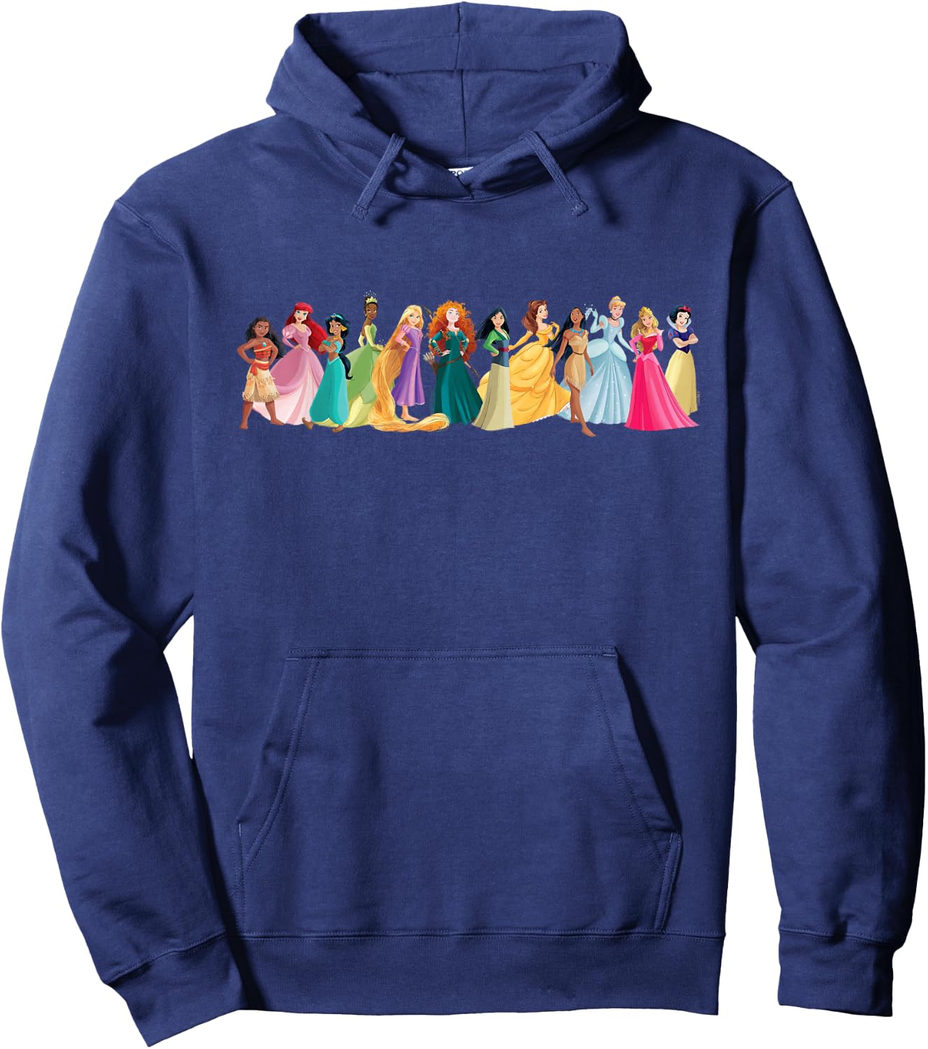 Disney Princess A Dozen Magical Friends Group Lineup Hoodie - Hoodie | Navy