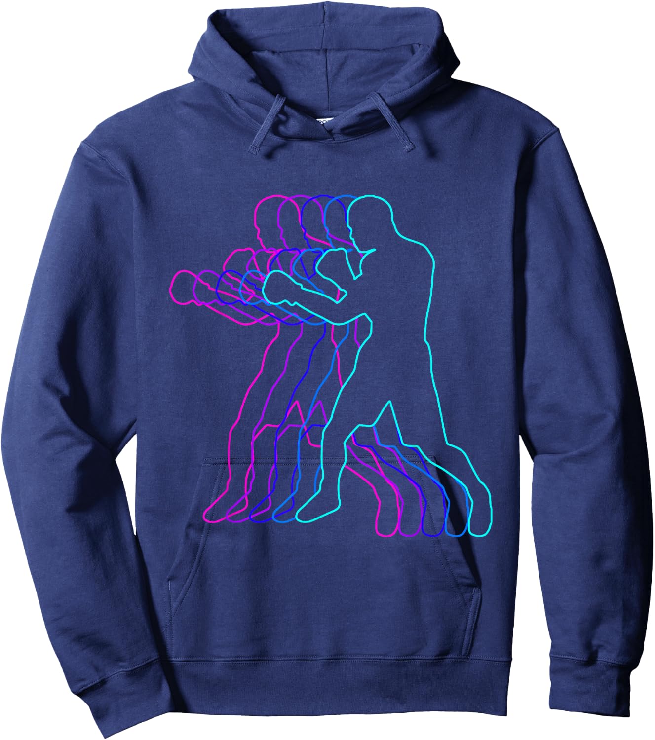 Boxing Boxer Gift Clothes For Boys Youth Men Kids Teens Hoodie - Hoodie | Navy