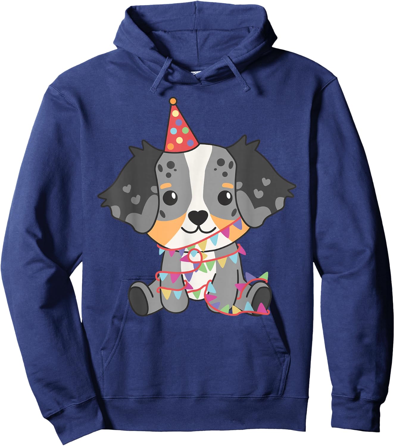 Australian Shepherd Birthday for Children Hoodie - Hoodie | Navy
