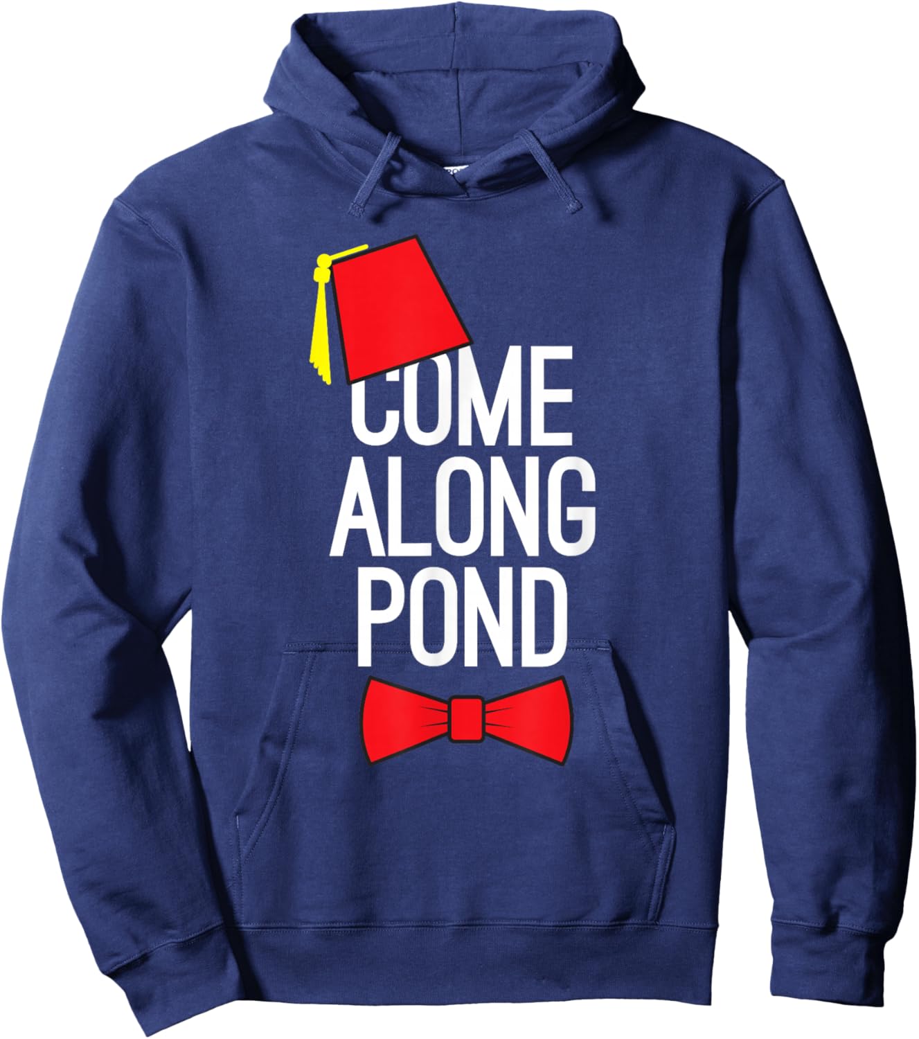 Come Along Pond Raggedy Man Goodbye Hoodie - Hoodie | Navy