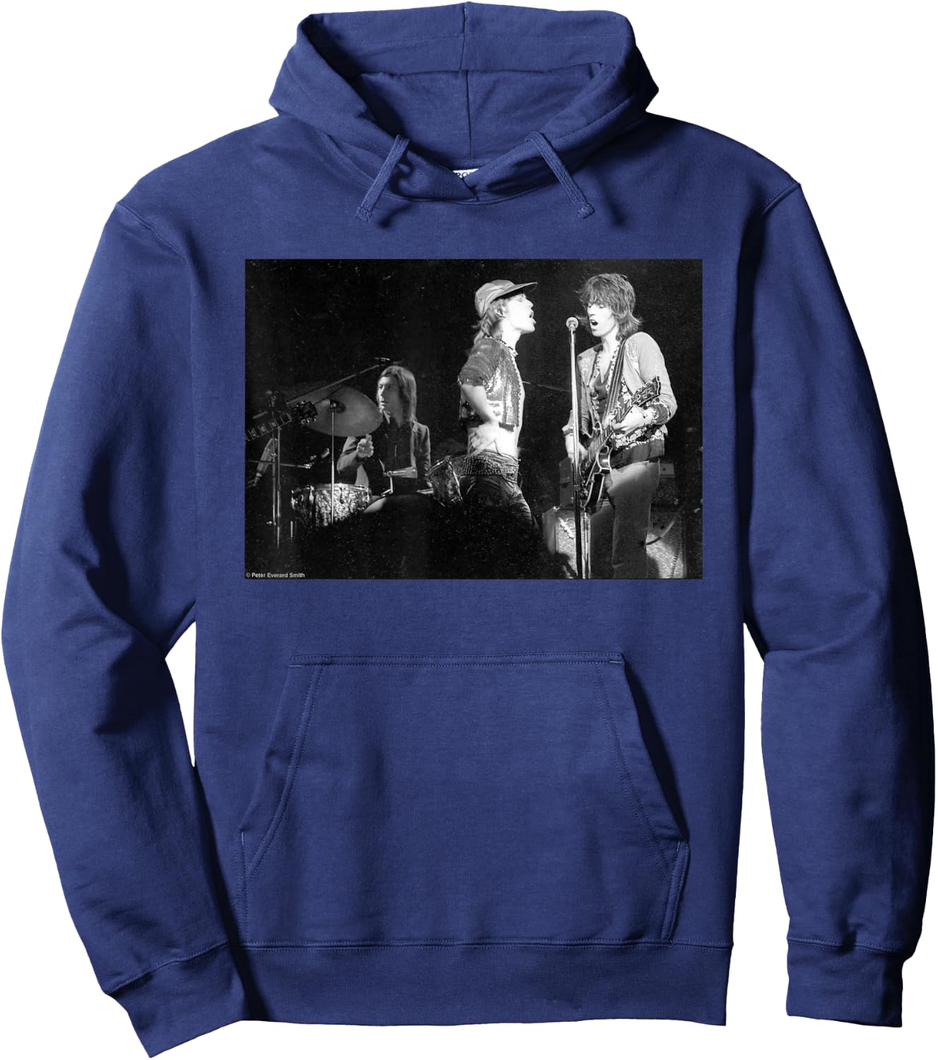 The Rolling Stones Charlie Mick And Keith By Everard Smith Hoodie - Hoodie | Navy