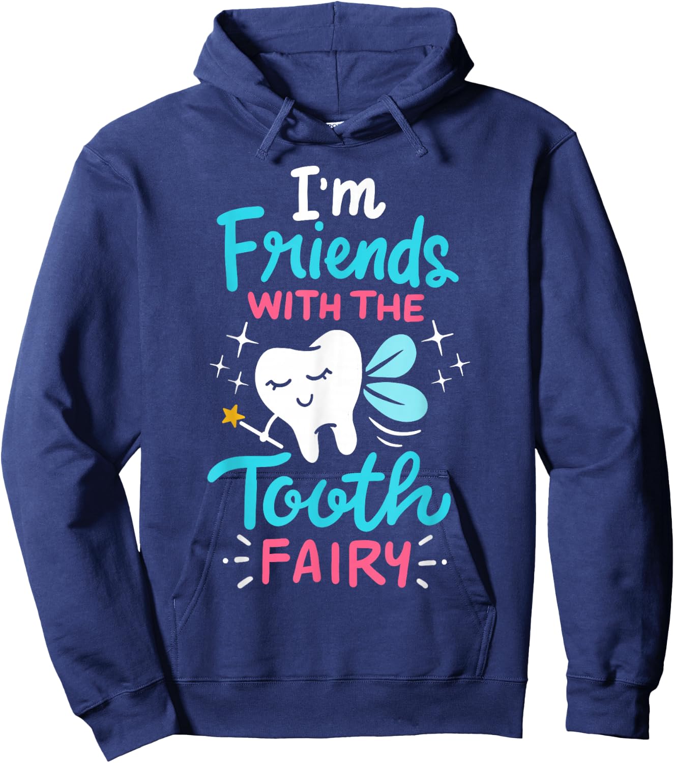 Tooth Fairy Pediatric Dentist Dental Assistant Hygienist Small Hoodie - Hoodie | Navy