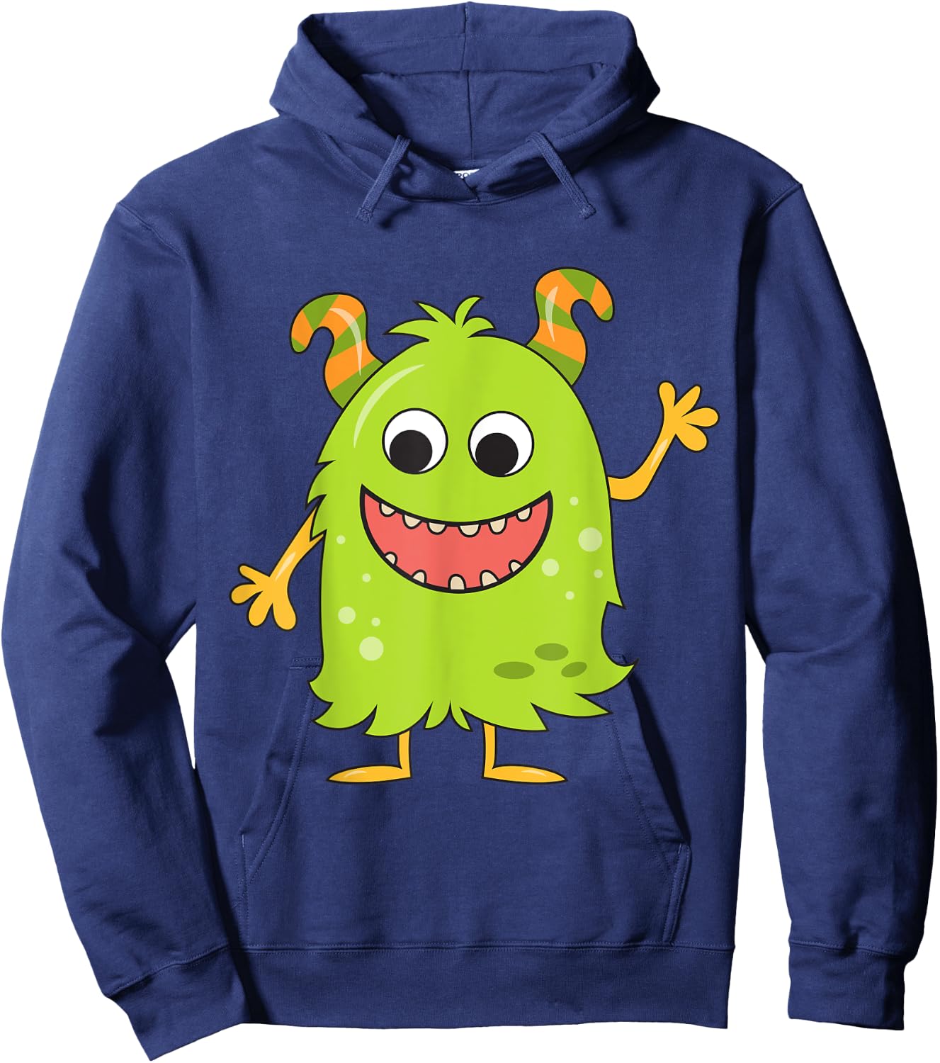 Cute Monster Kids Boys Monster Lover Hoodie - Hoodie | Navy