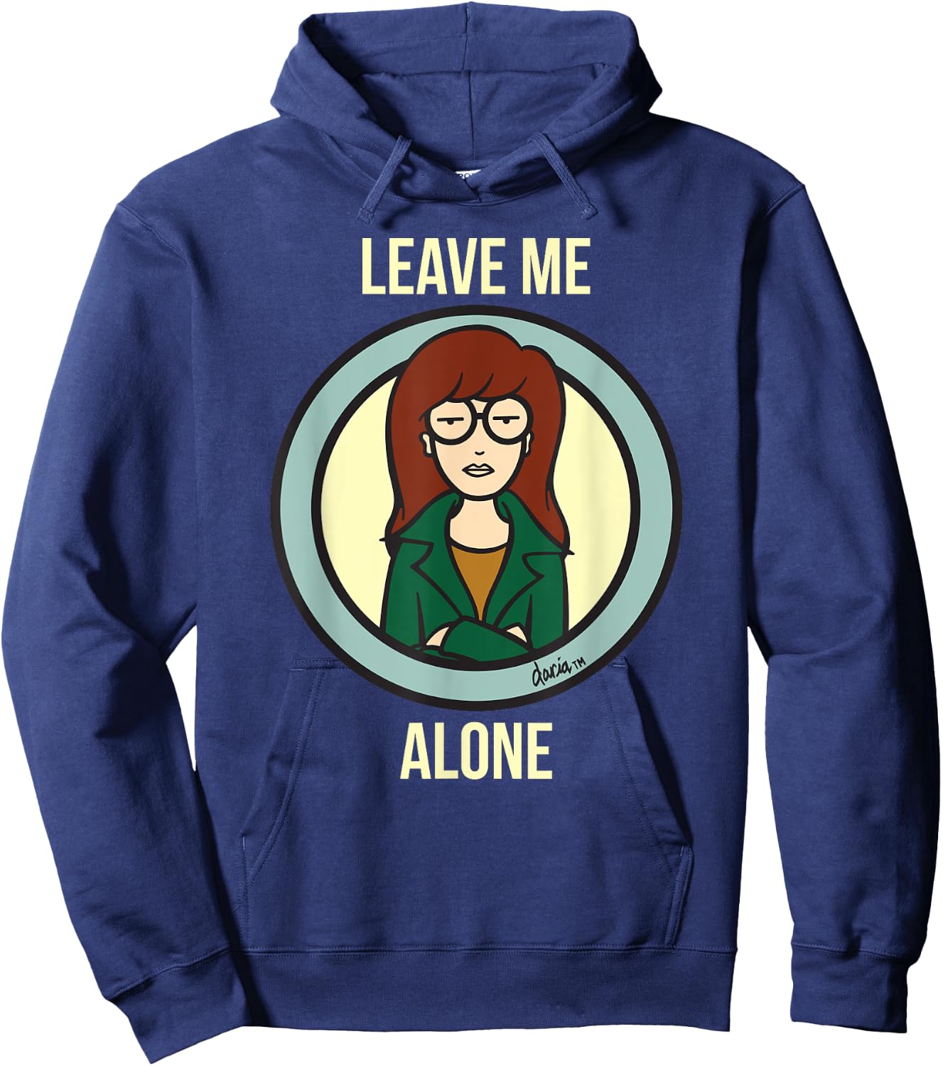 Mademark x Daria - Leave Me Alone Daira Hoodie - Hoodie | Navy