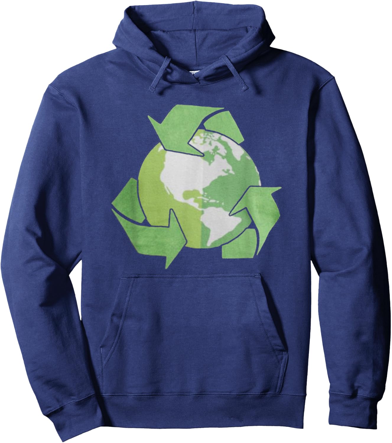Recycle shirt for , recycle for girls, recycle for boys Hoodie - Hoodie | Navy