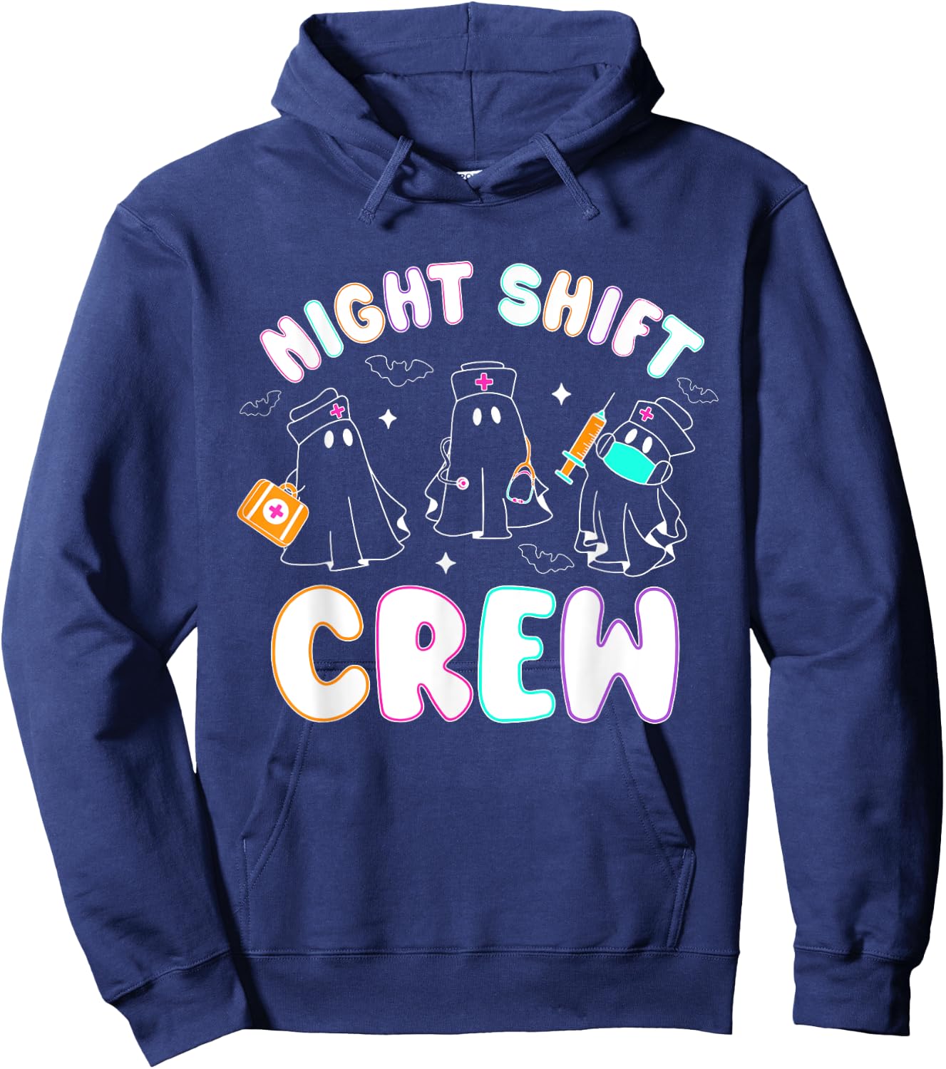Night Shift Crew Apparel Hoodie - Hoodie | Navy