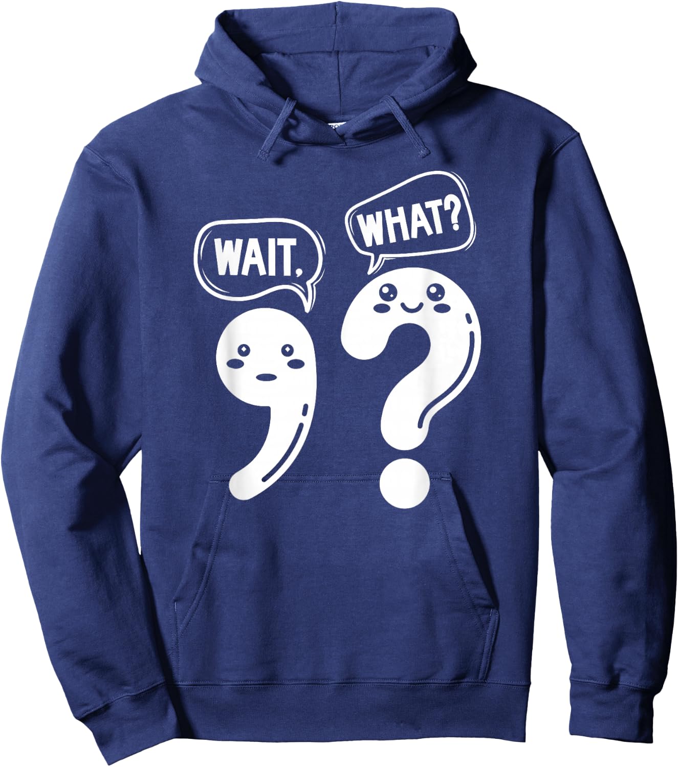 Wait What English Teacher English Teaching English Teachers Hoodie - Hoodie | Navy