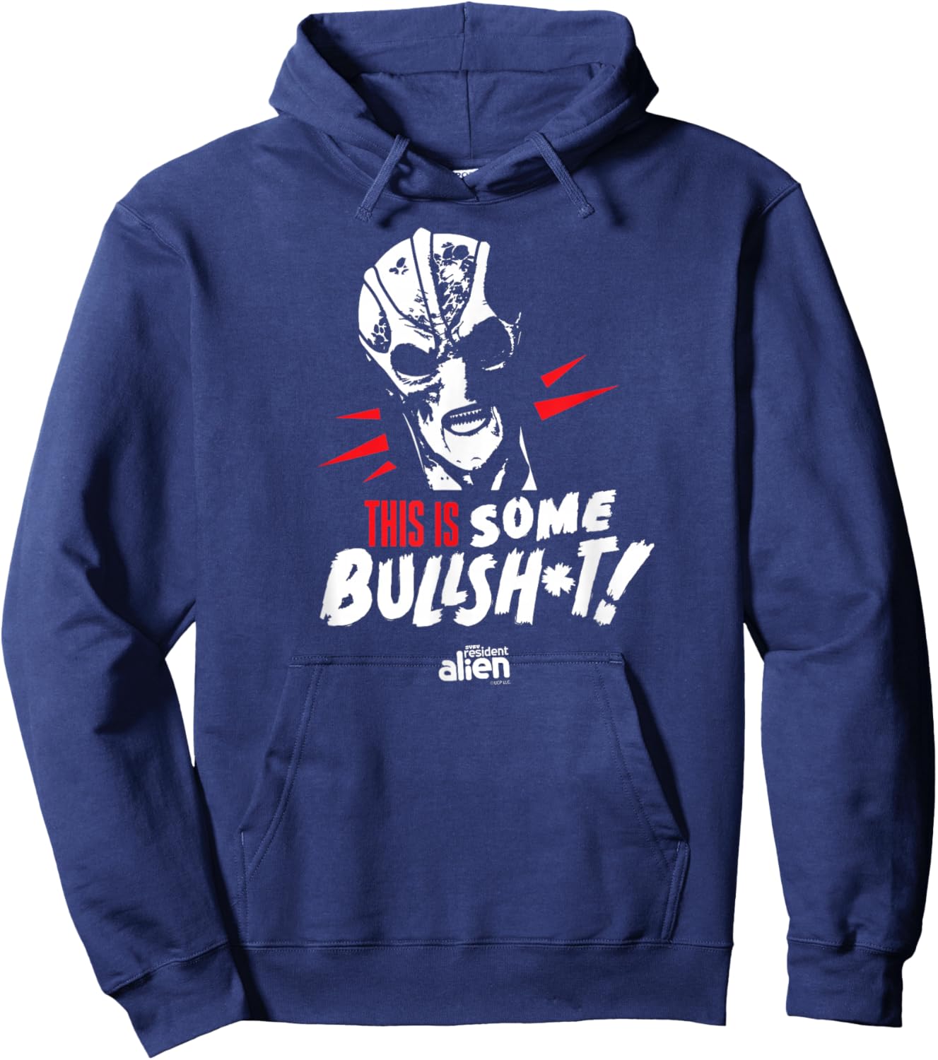 NBC Resident Alien This Is Some Bullshit - Offizielles Lizenzprodukt Hoodie - Hoodie | Navy