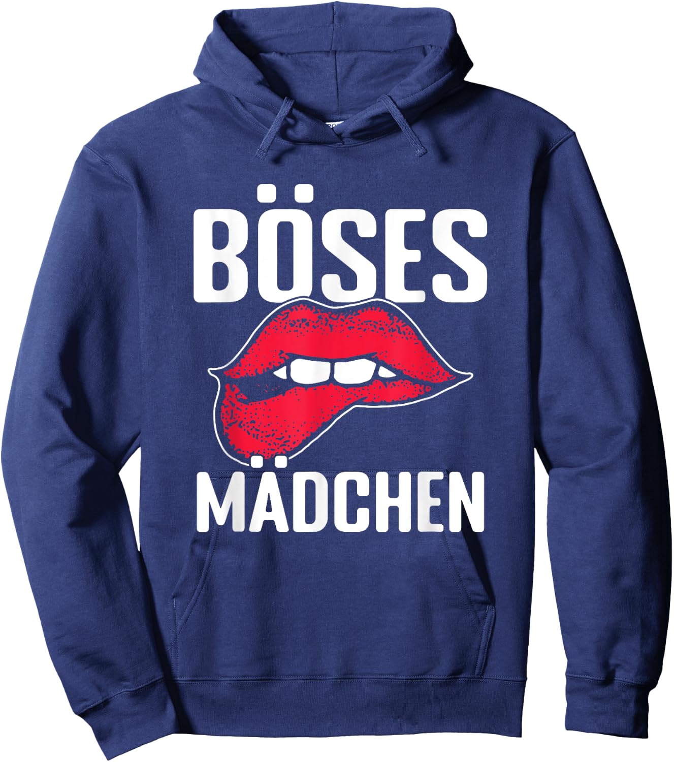 Gothic Sarkasmus Unartig Zicke Prizessin Böses Mädchen Hoodie - Hoodie | Navy