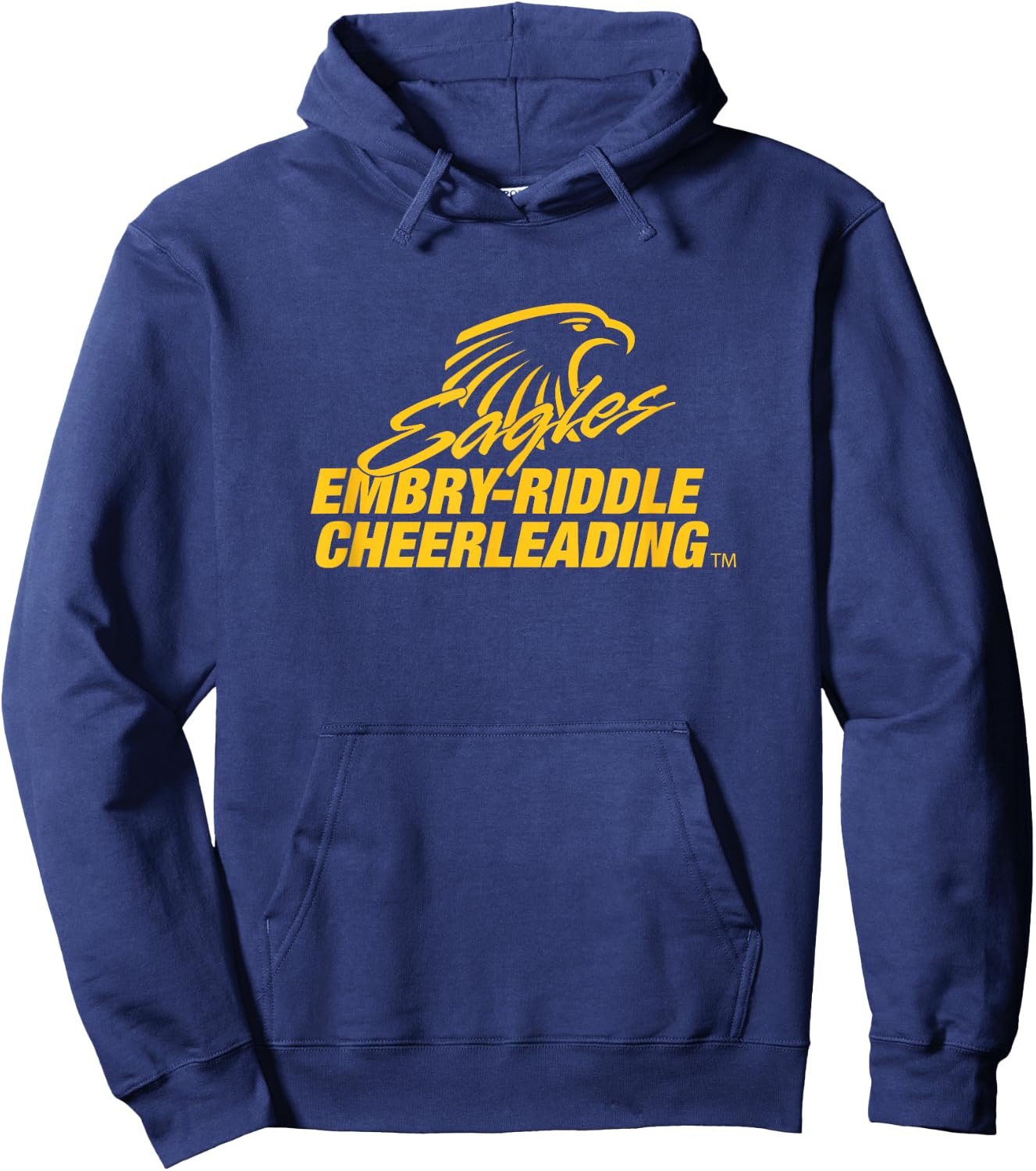 Embry-Riddle Aeronautical Eagles Cheerleading Sports Fan Hoodie - Hoodie | Navy