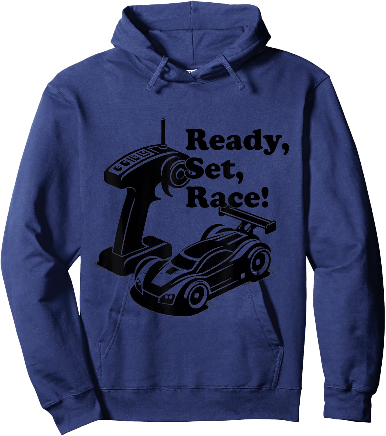RC Car Racing Remote Control Hoodie - Hoodie | Navy