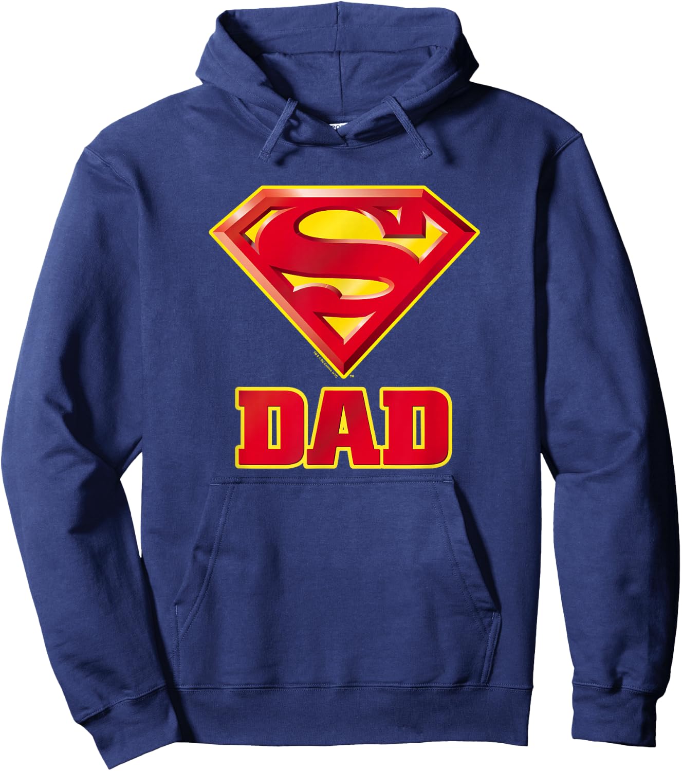 Superman Super Dad Hoodie - Hoodie | Navy