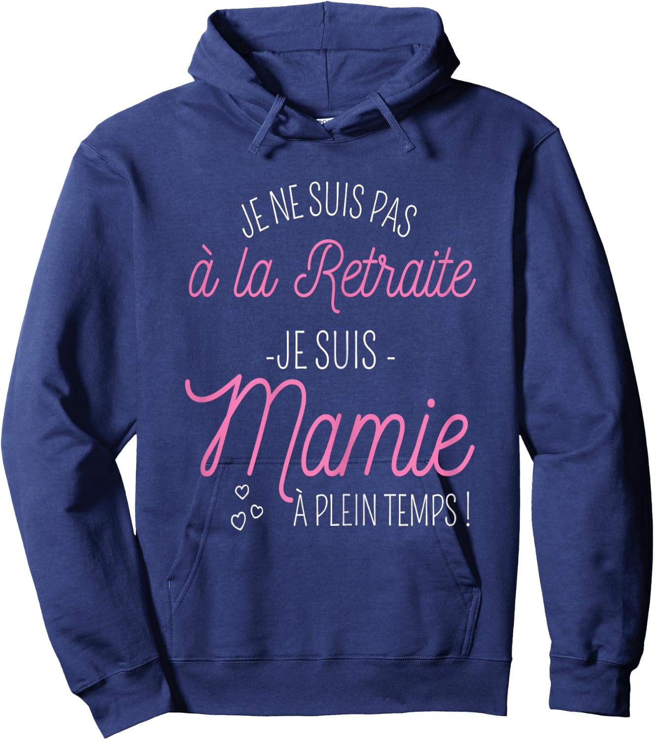 Granny Retired Funny Retirement Gift Grandma Pensioner Hoodie - Hoodie | Navy