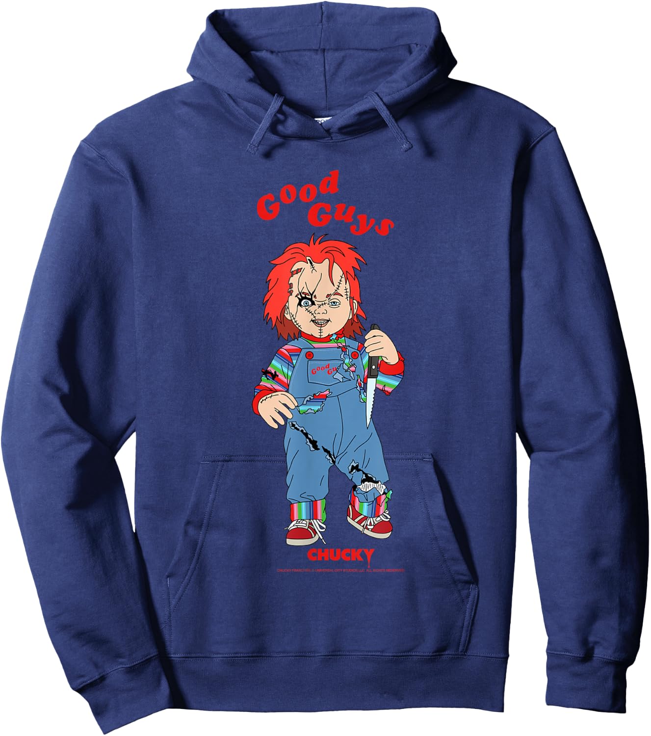 Chucky Good Guys Killer retro style Hoodie - Hoodie | Navy
