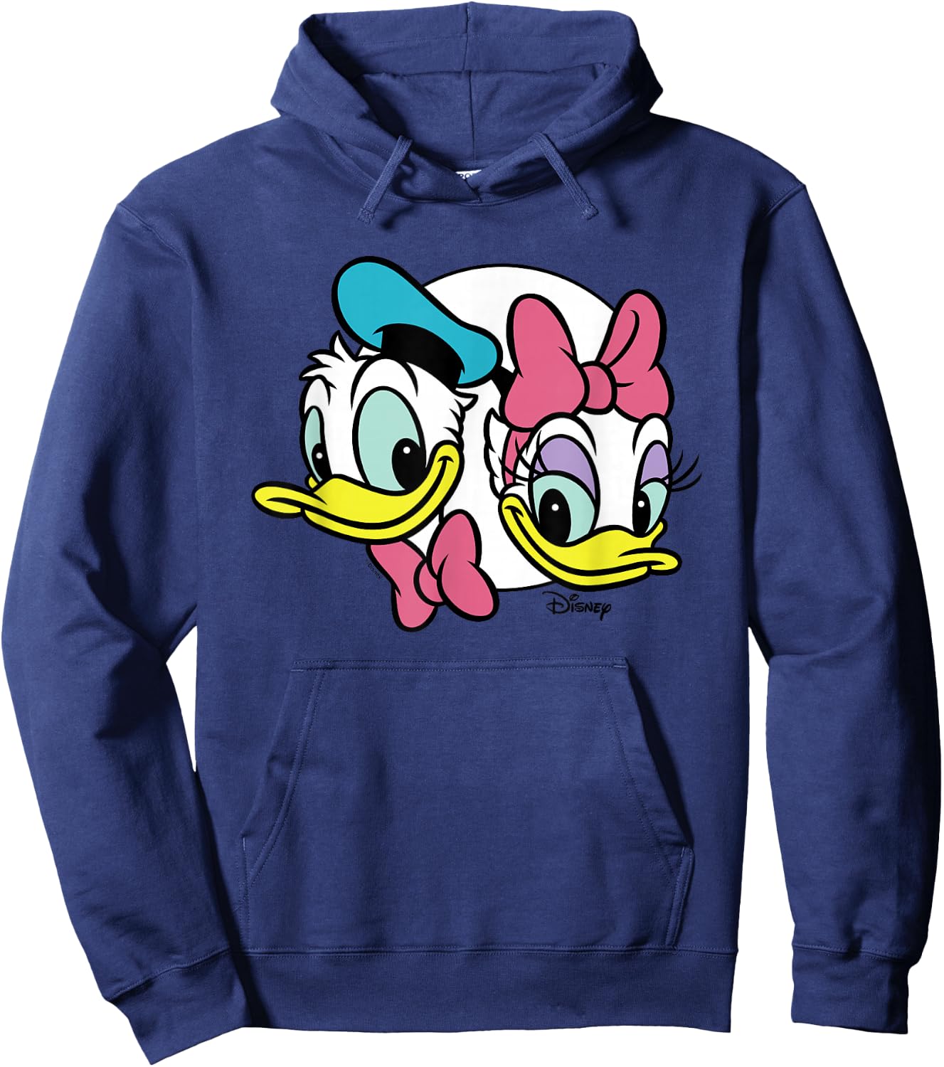 Donald & Daisy - Retro Hoodie - Hoodie | Navy