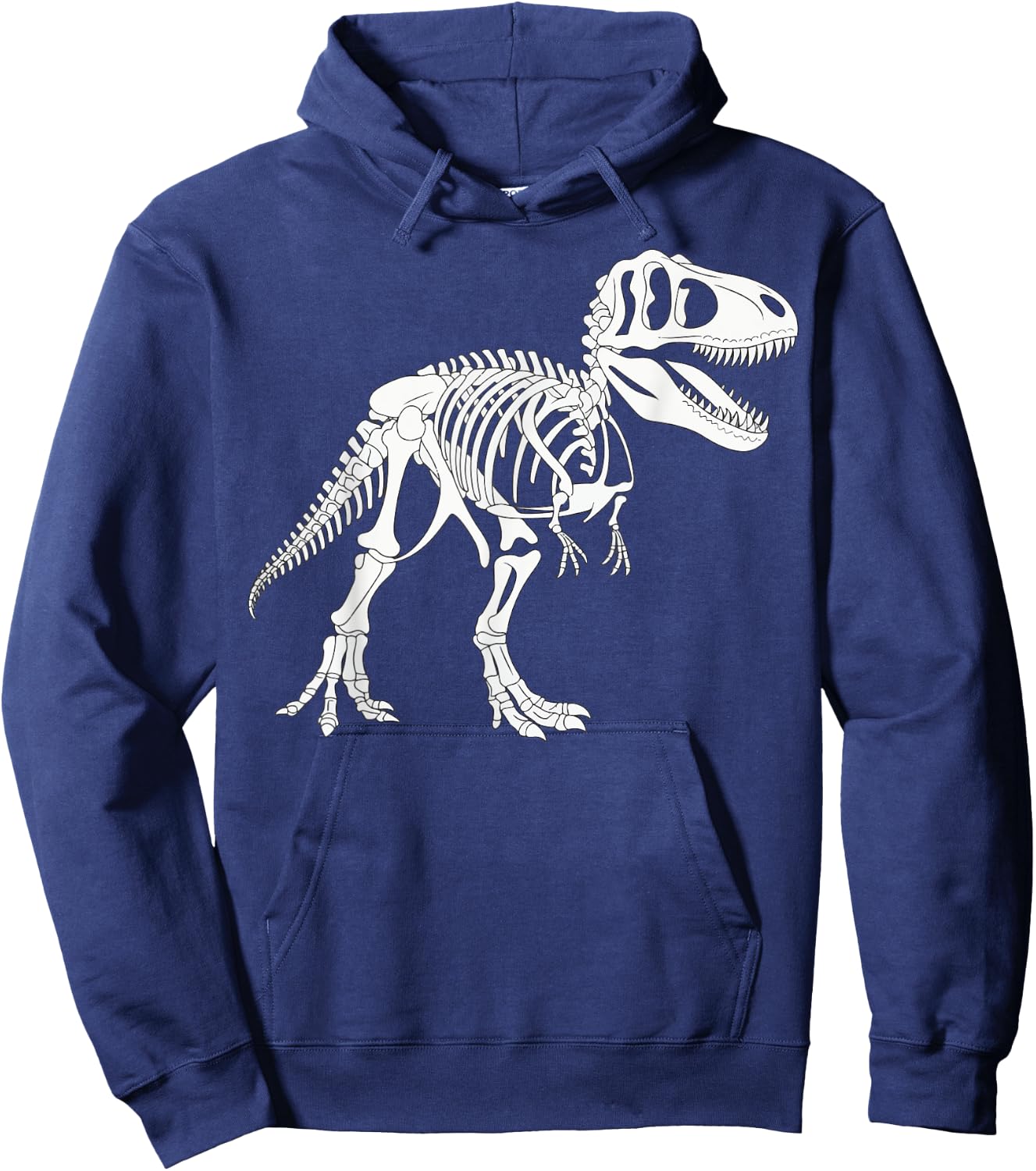 T-Rex Skeleton Dinosaur Museum Science Teacher Hoodie - Hoodie | Navy