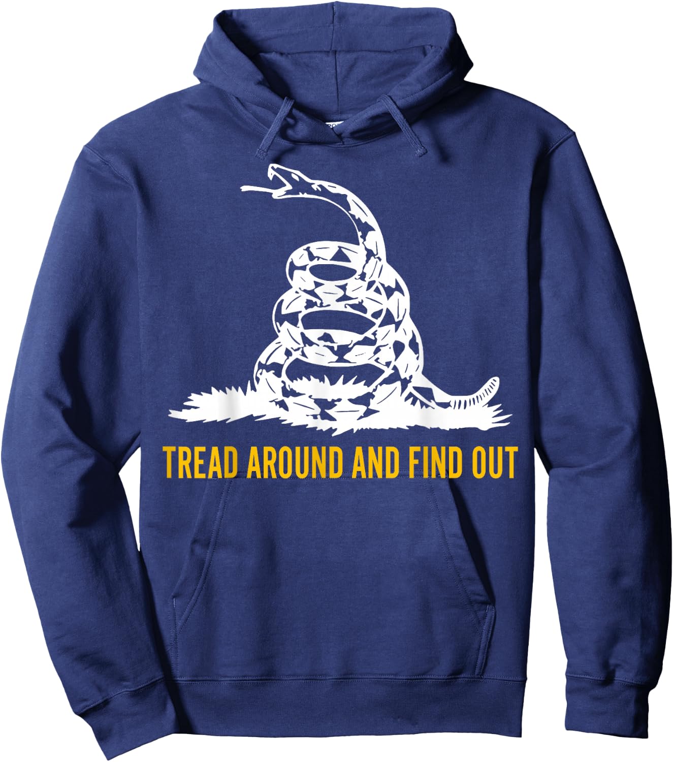 Tread Around And Find Out Hoodie - Hoodie | Navy