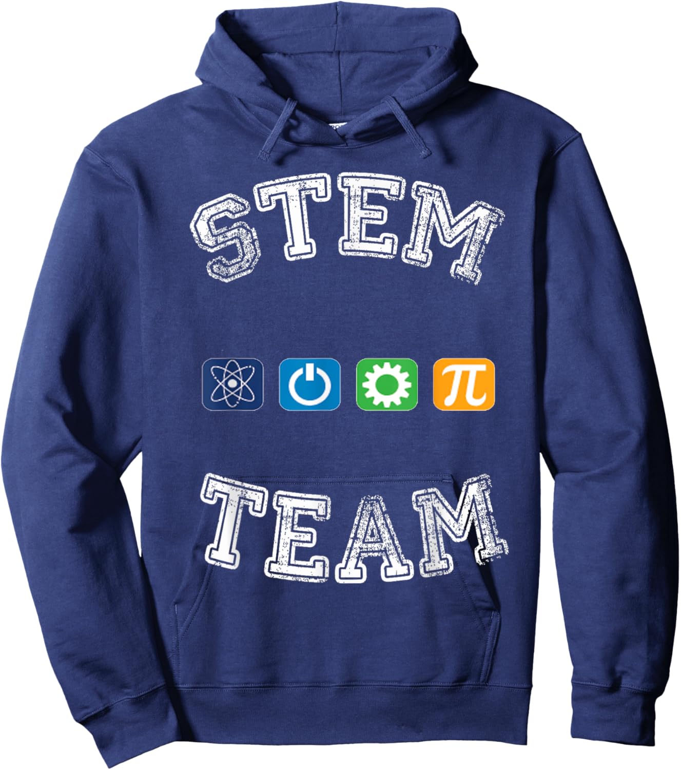 STEM Team - Science, Technology, Engineering, Math Hoodie - Hoodie | Navy