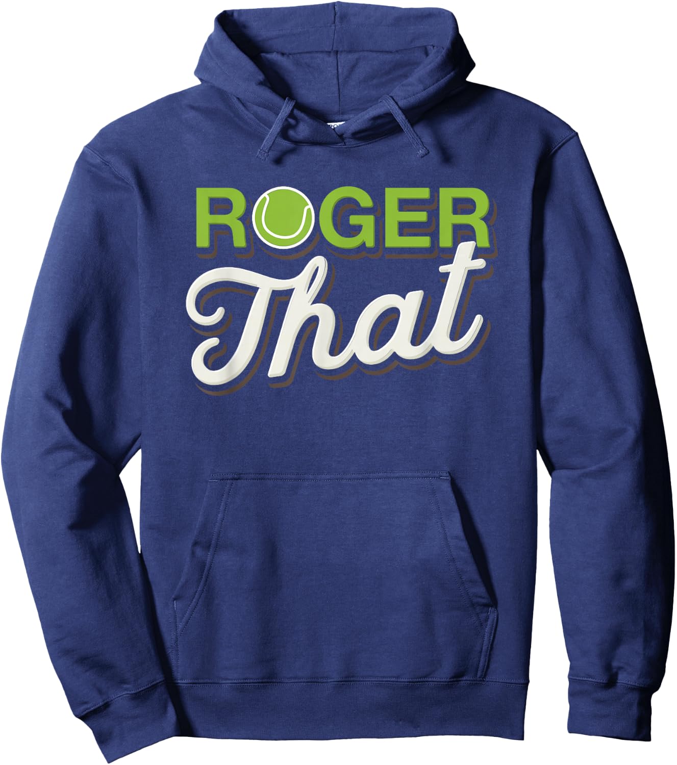 Roger that - Funny Tennis Hoodie - Hoodie | Navy