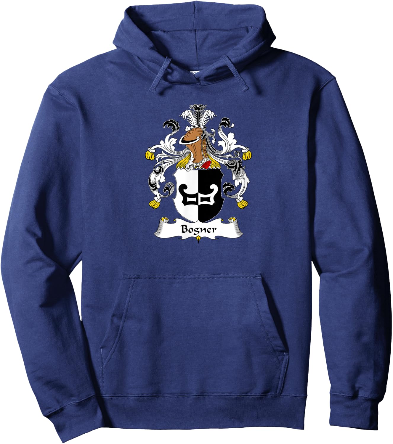 Bogner Coat of Arms - Family Crest Hoodie - Hoodie | Navy